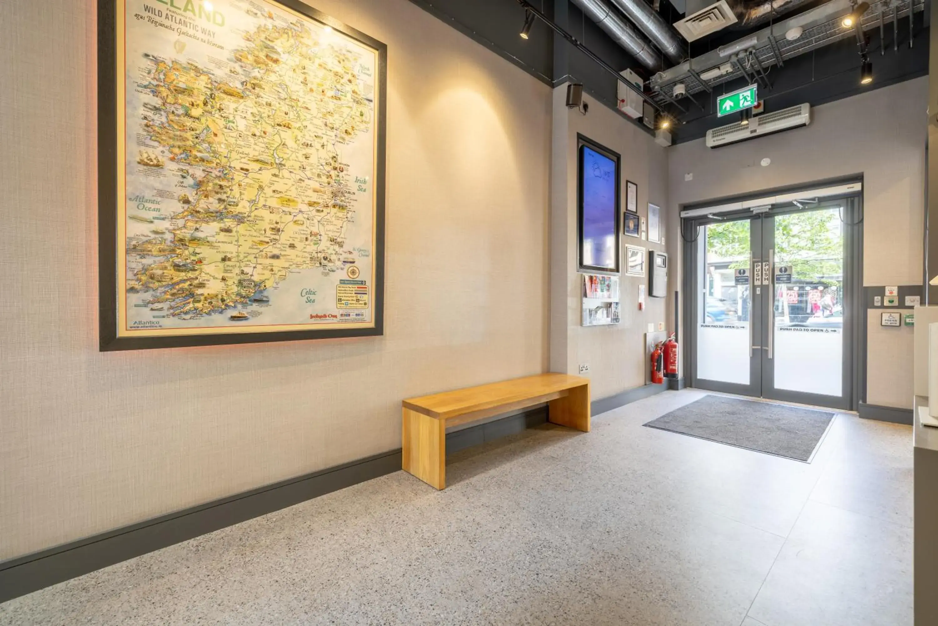 Lobby or reception in easyHotel Belfast Lobby or reception in easyHotel Belfast