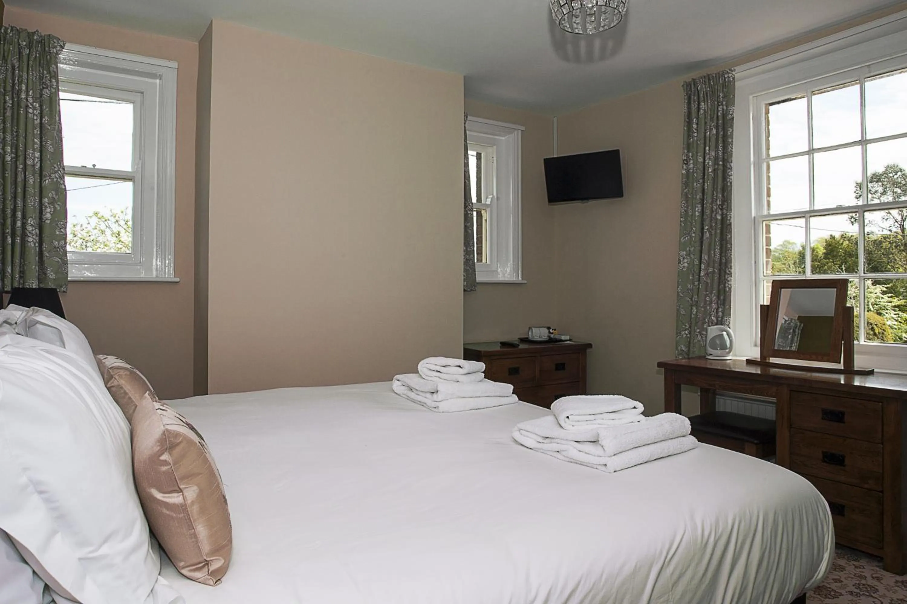 Bed in The Black Dog Inn