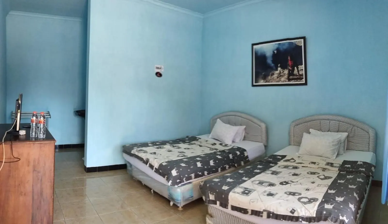 Bed in Hotel Nadia Bromo