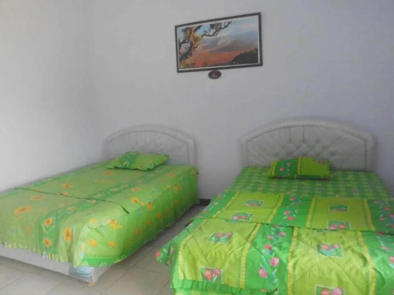 Bed in Hotel Nadia Bromo Bed in Hotel Nadia Bromo