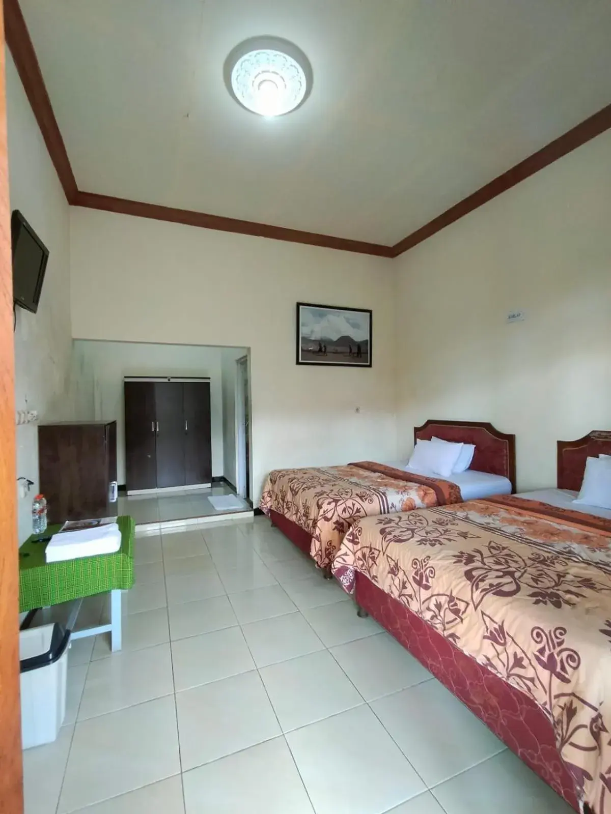 Bed in Hotel Nadia Bromo Bed in Hotel Nadia Bromo
