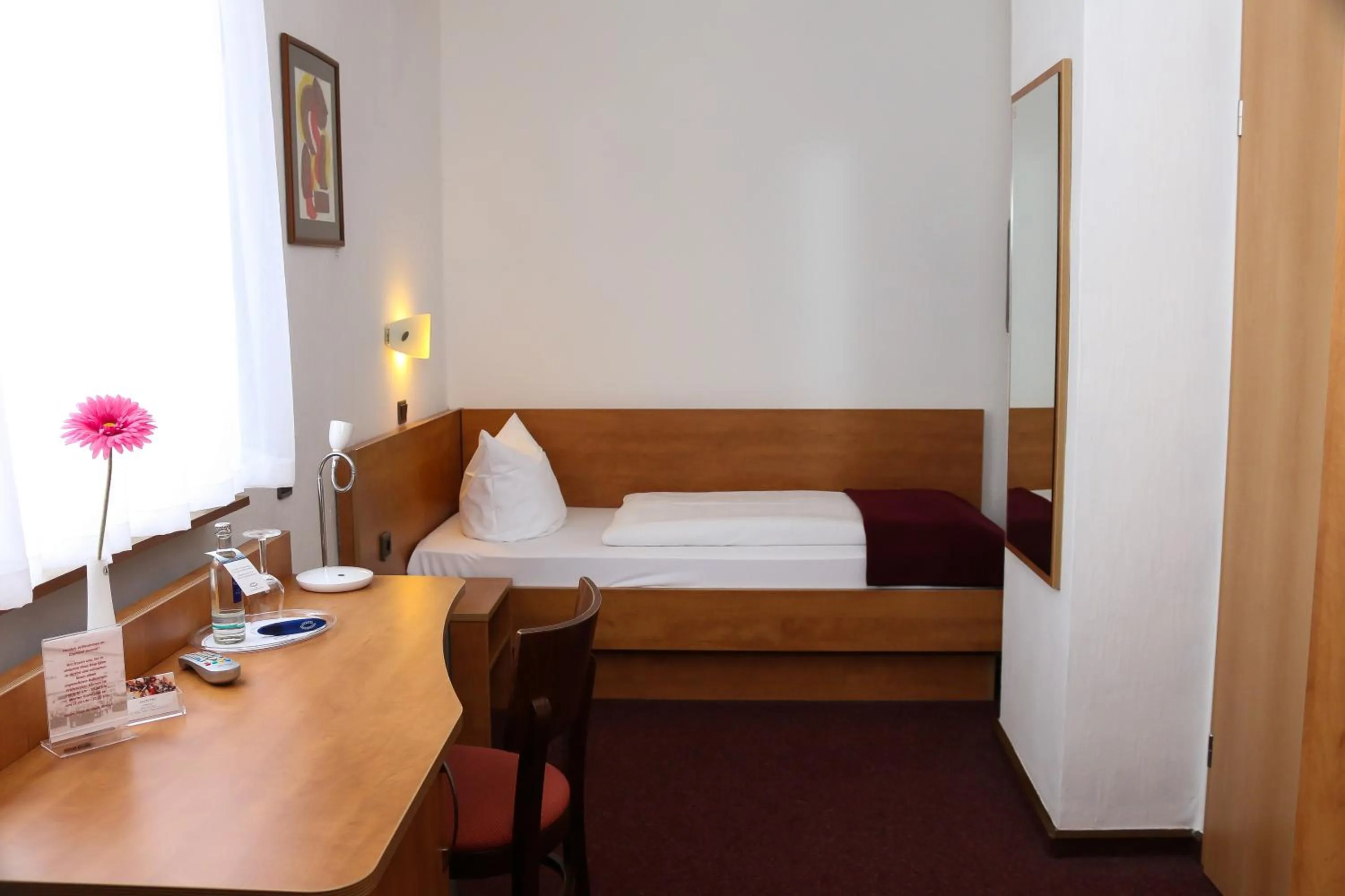 Bed in City Hotel Journal