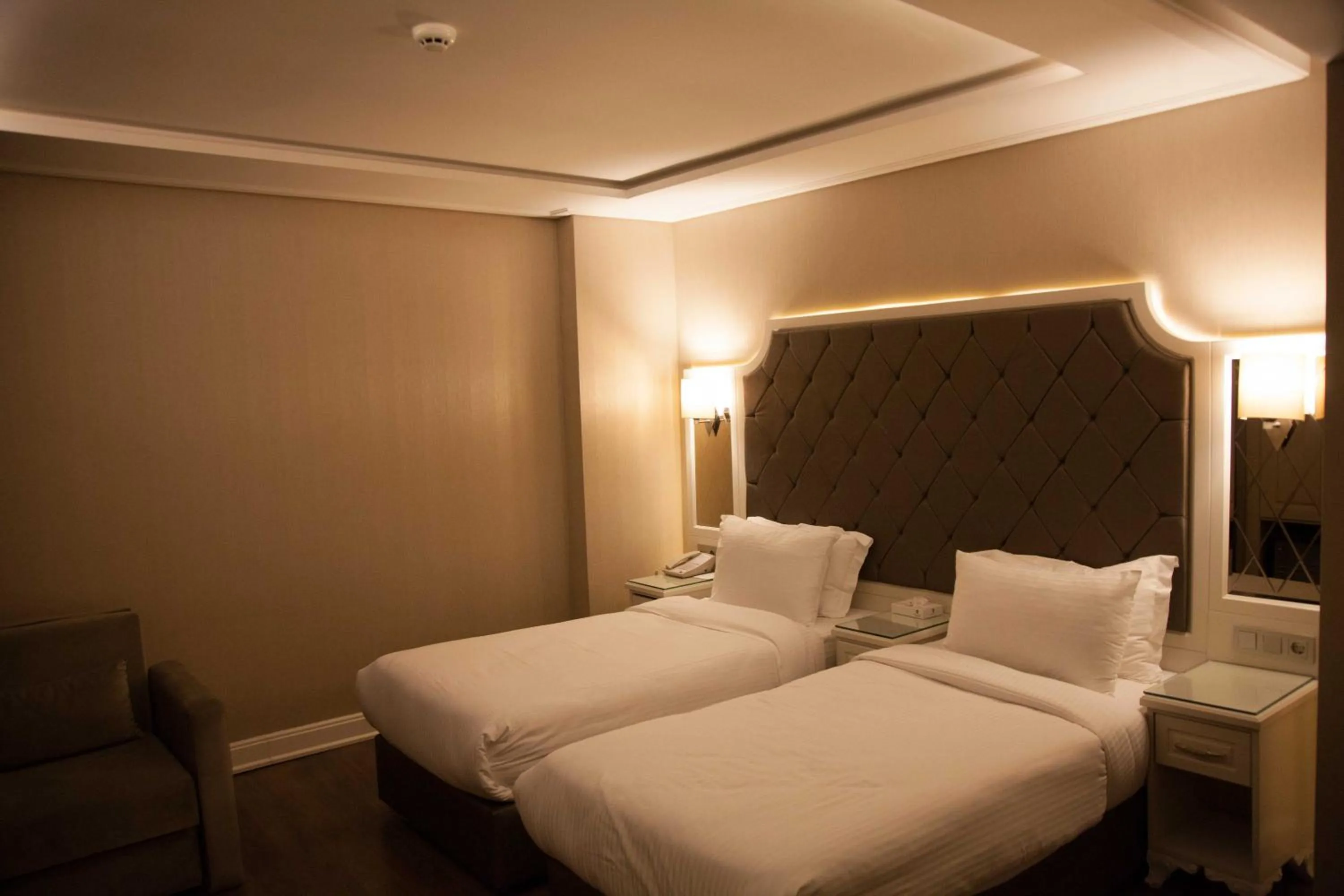 Bed in Miss Istanbul Hotel