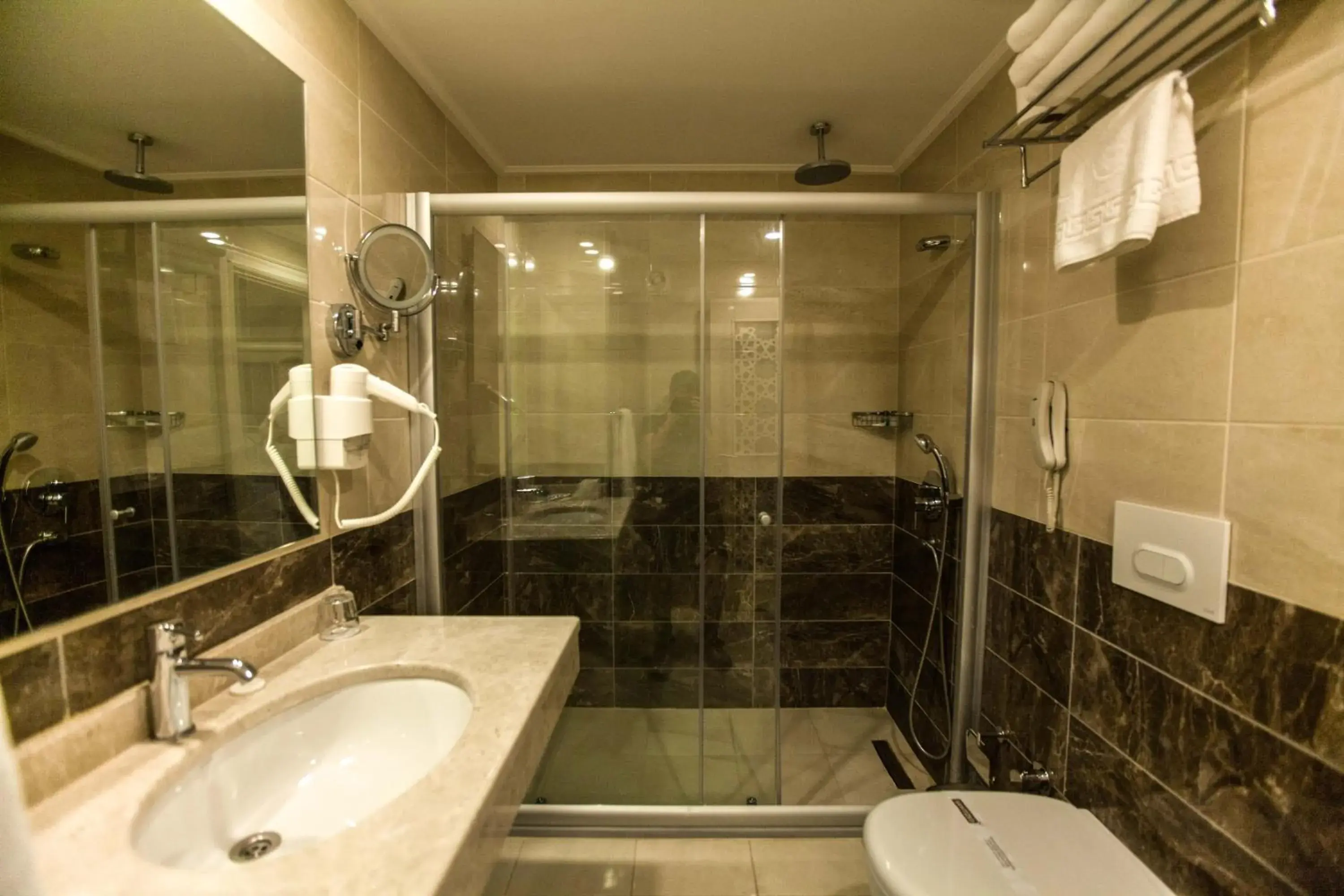 Bathroom in Miss Istanbul Hotel & SPA Bathroom in Miss Istanbul Hotel & SPA