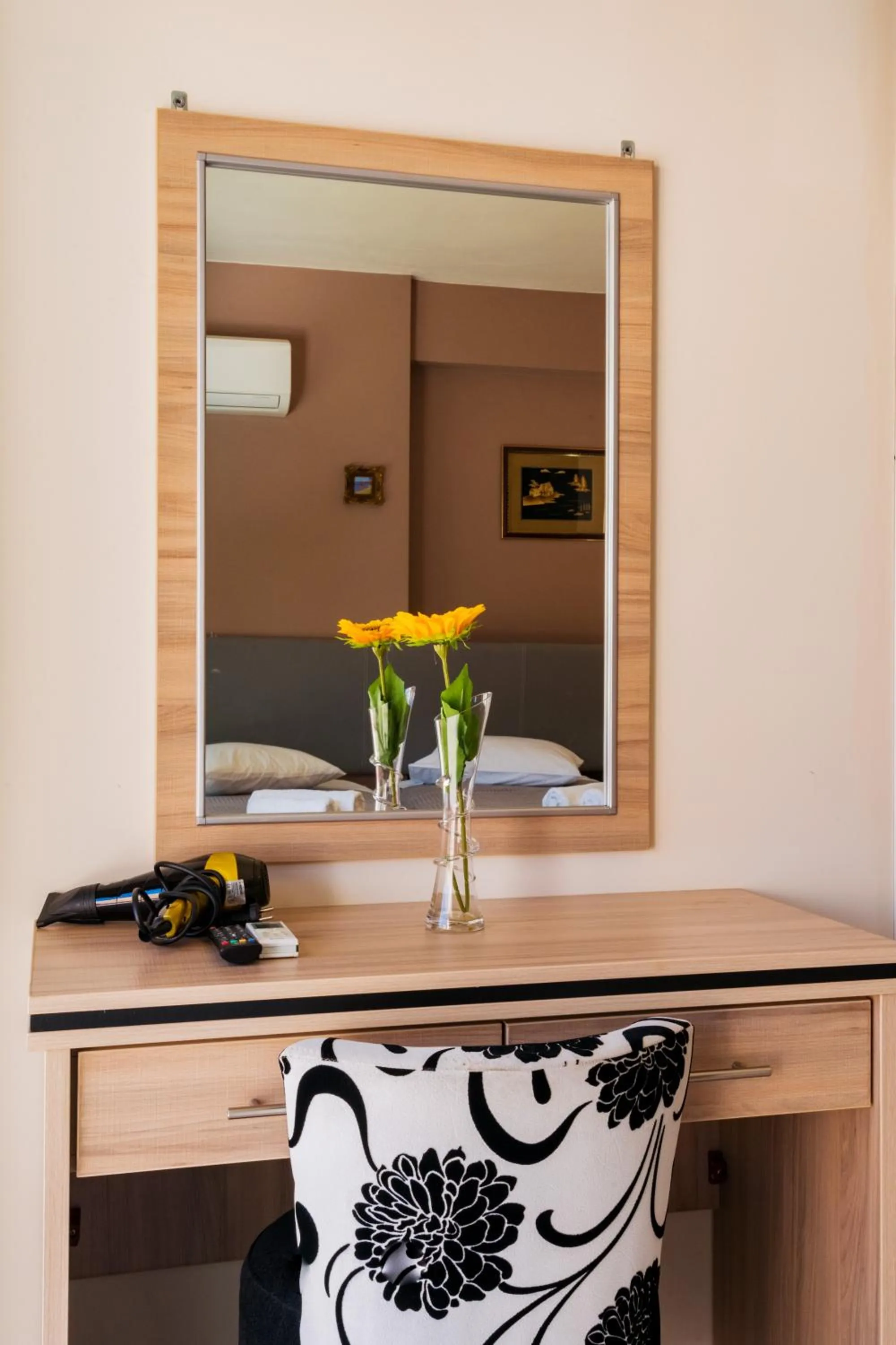 Bedroom in Athenian Central Apartments