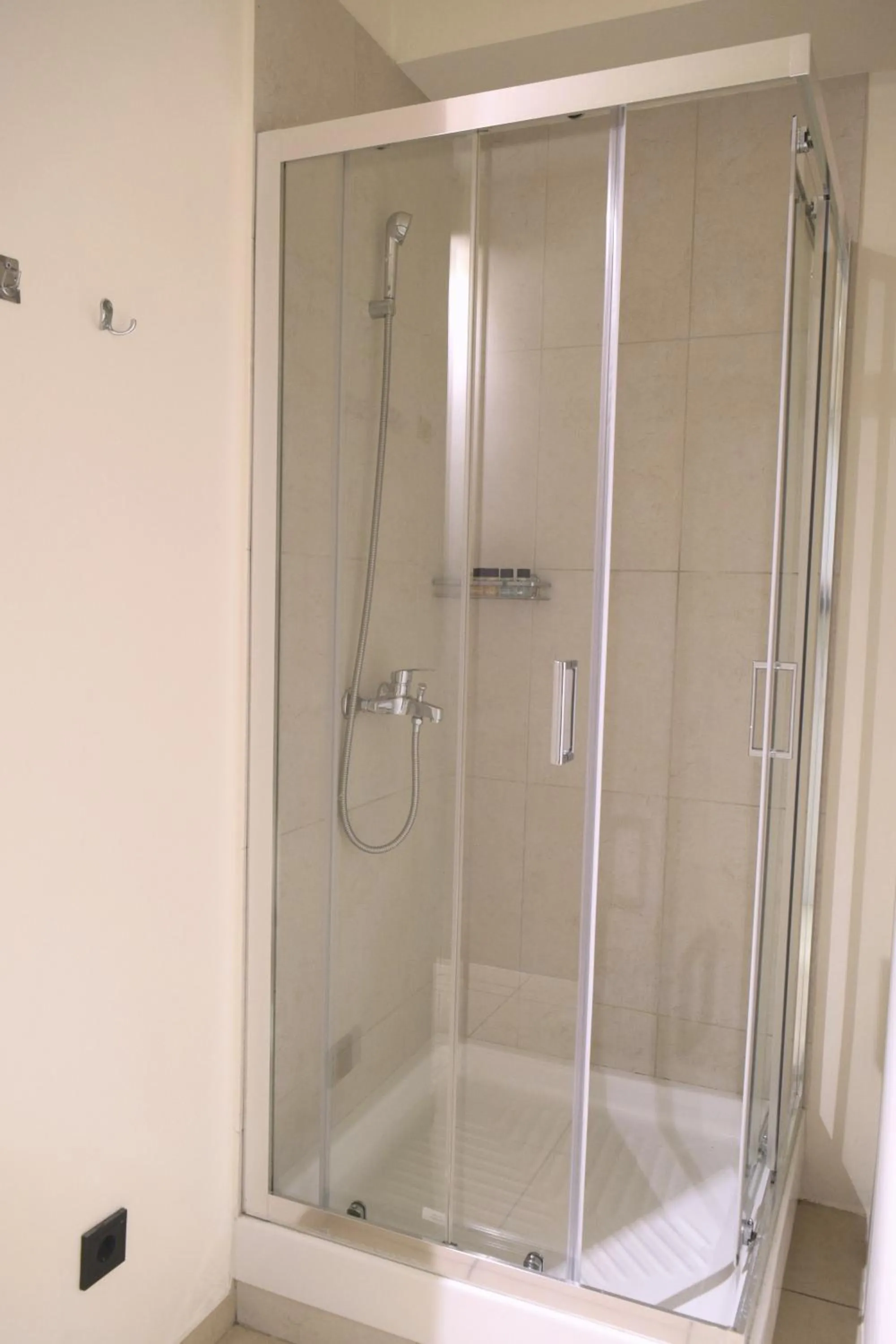 Shower in Athenian Central Apartments