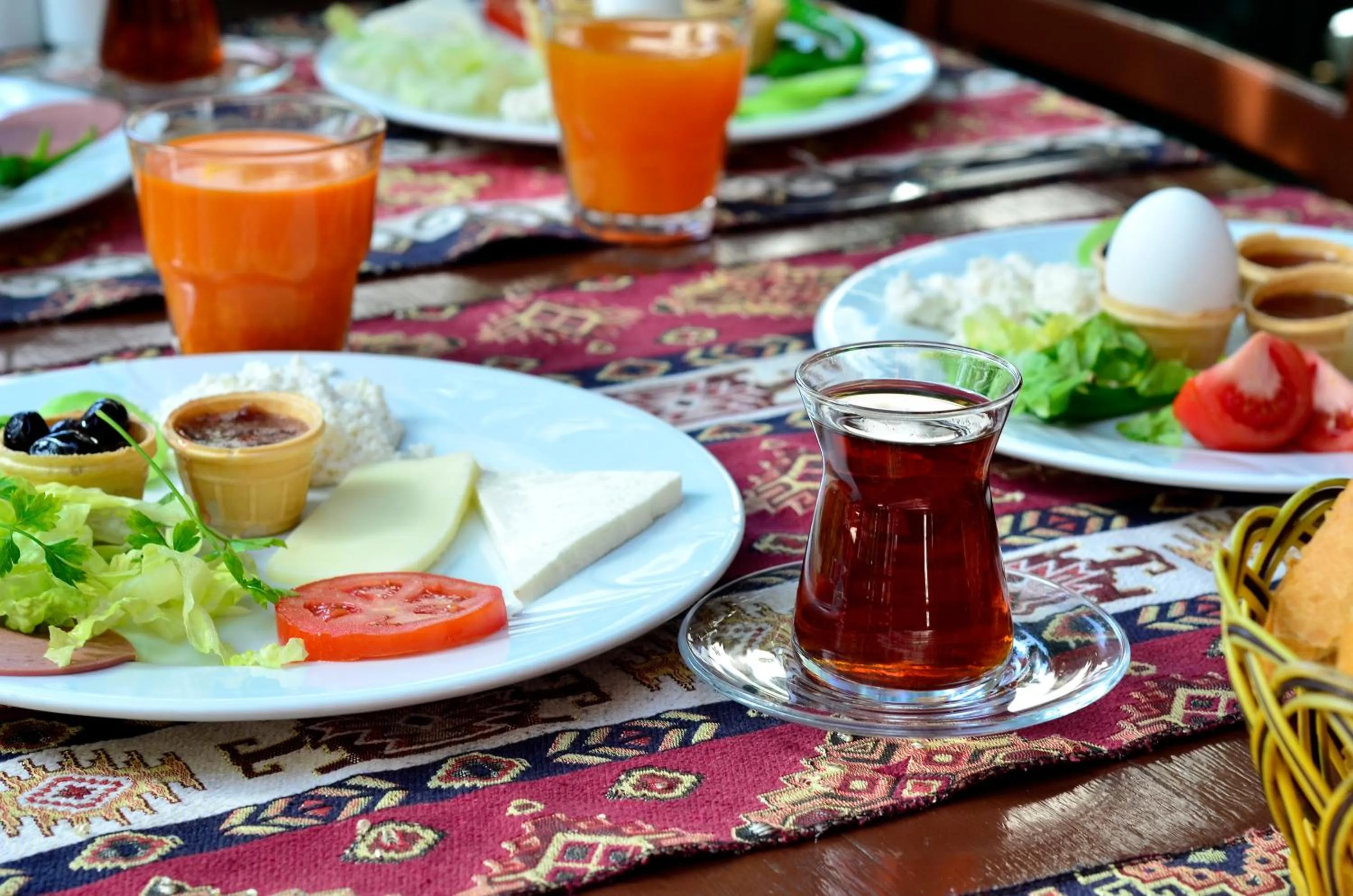 Breakfast in Sevin Hotel Pension