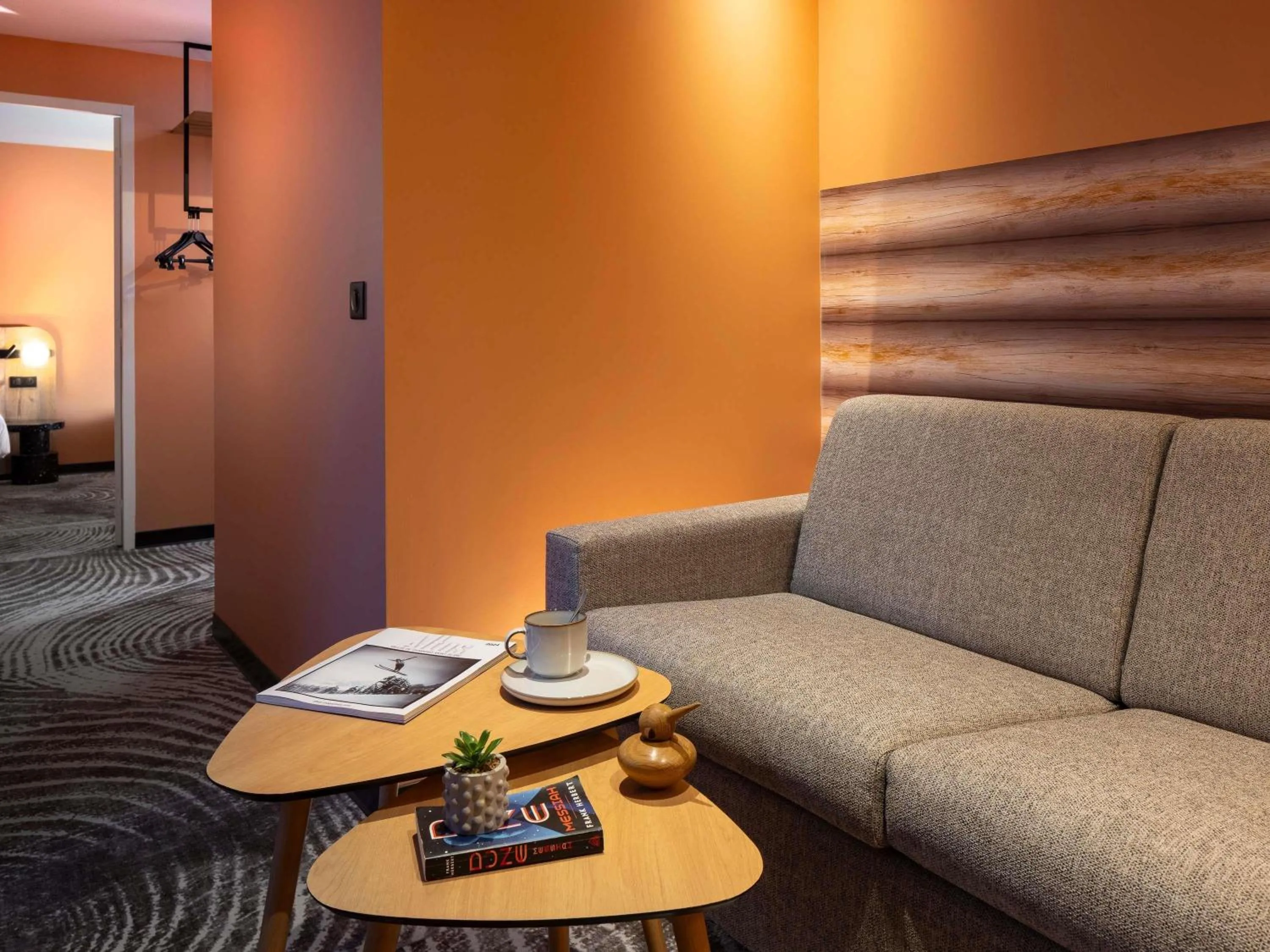 Bedroom in ibis Styles Les Houches Chamonix