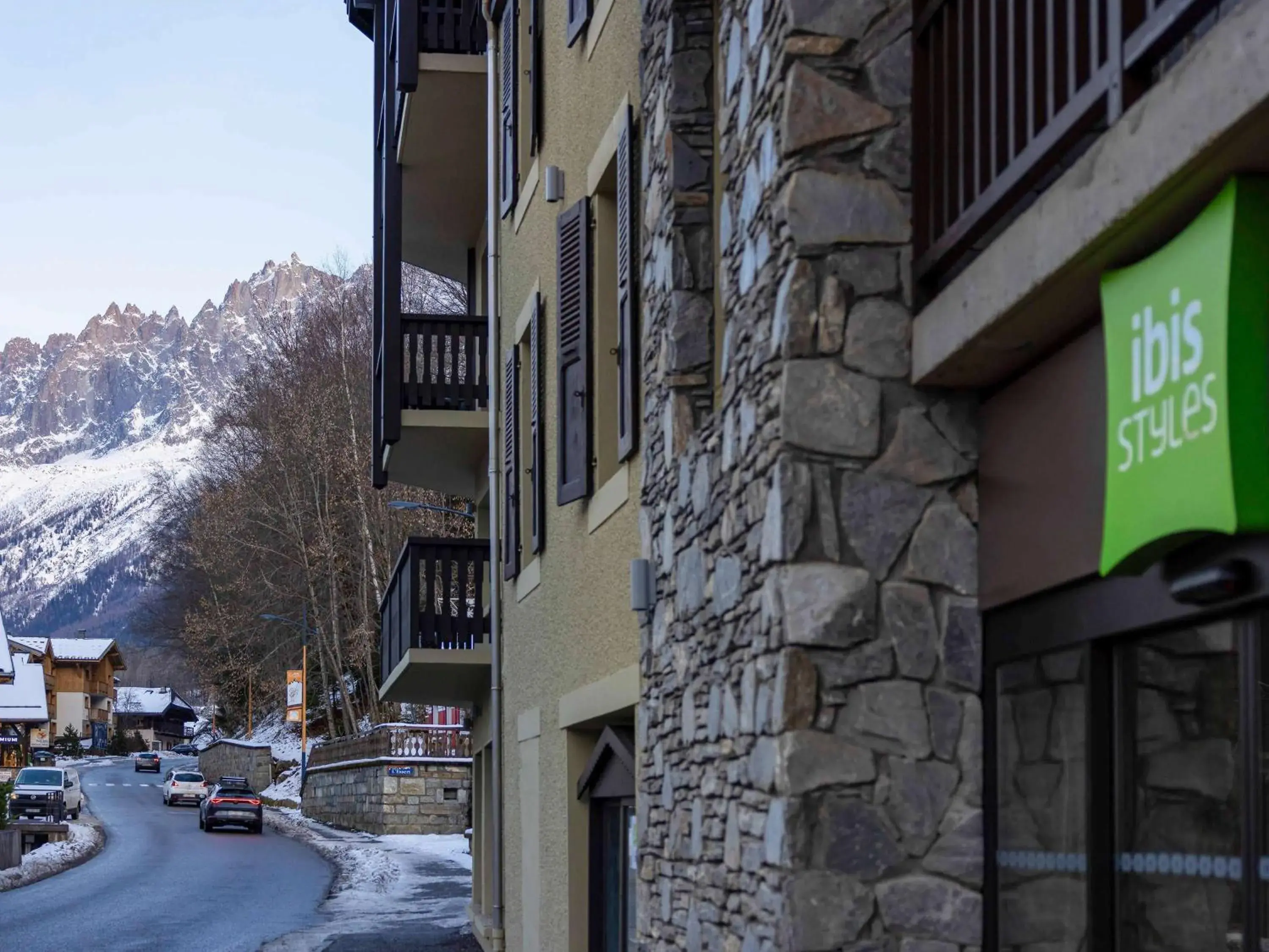 Property building in ibis Styles Les Houches Chamonix Property building in ibis Styles Les Houches Chamonix