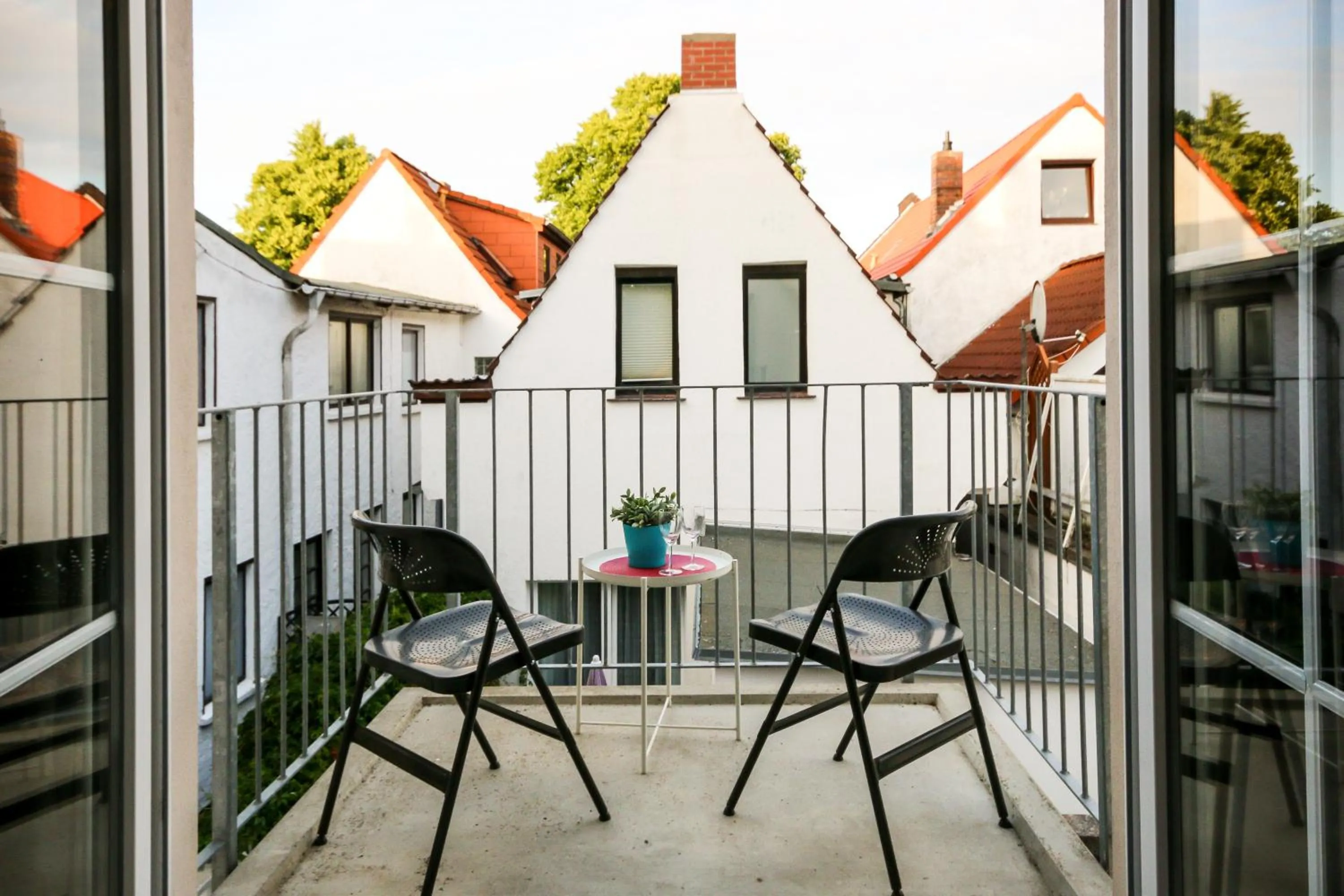 Balcony/Terrace in Apartment in der Alexandrinenstrasse