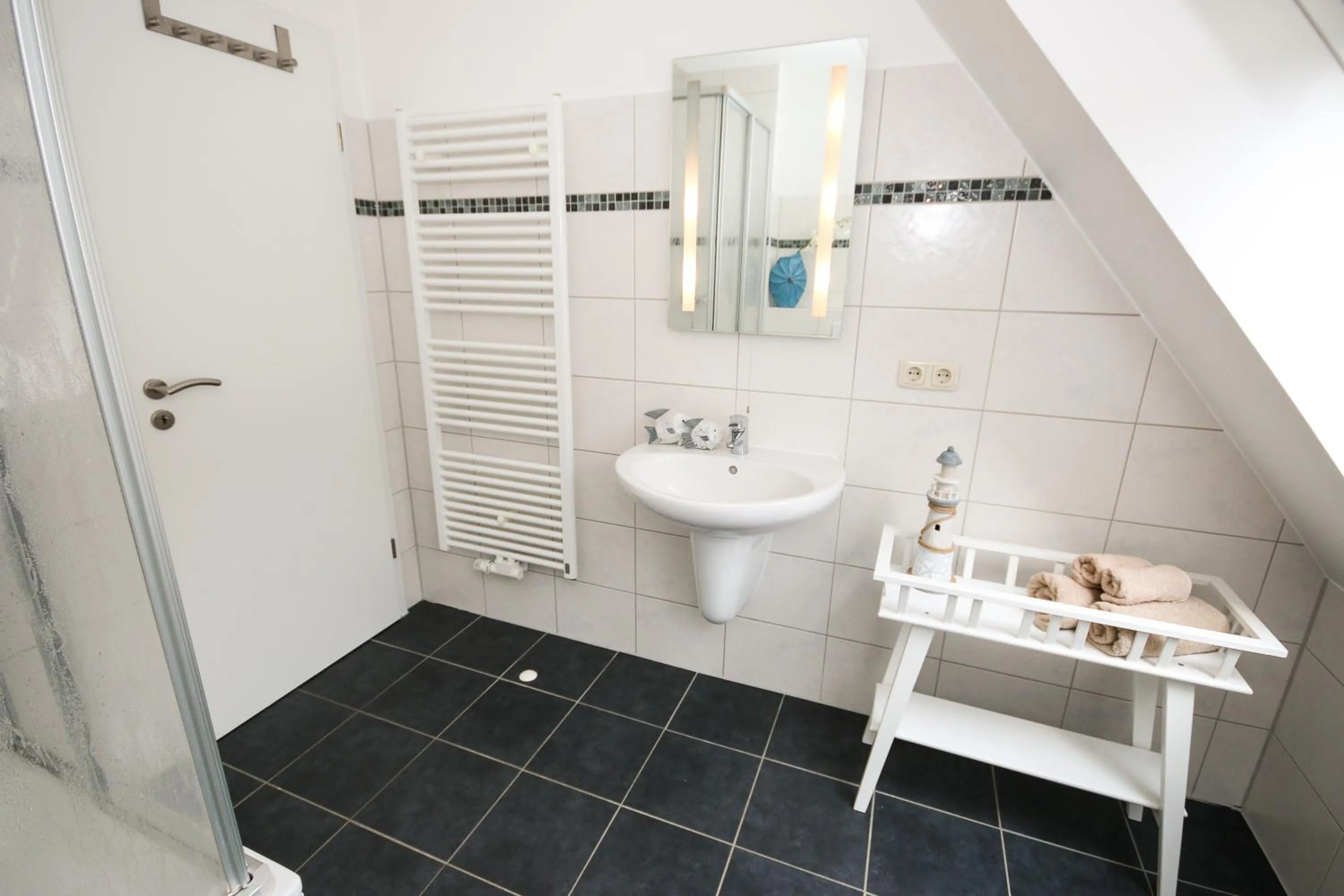 Bathroom in Apartment in der Alexandrinenstrasse