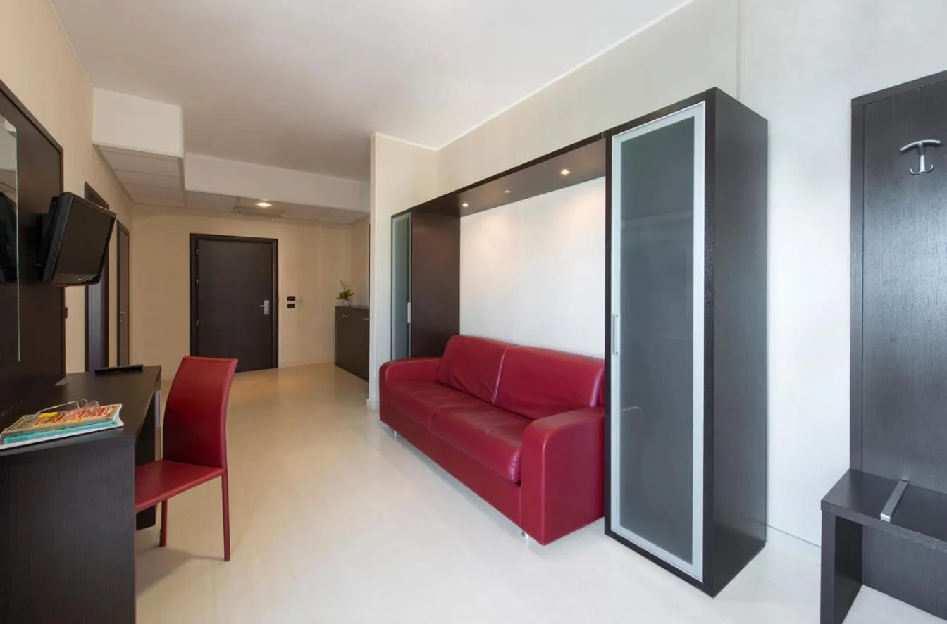 Bed in Grand Hotel Adriatico