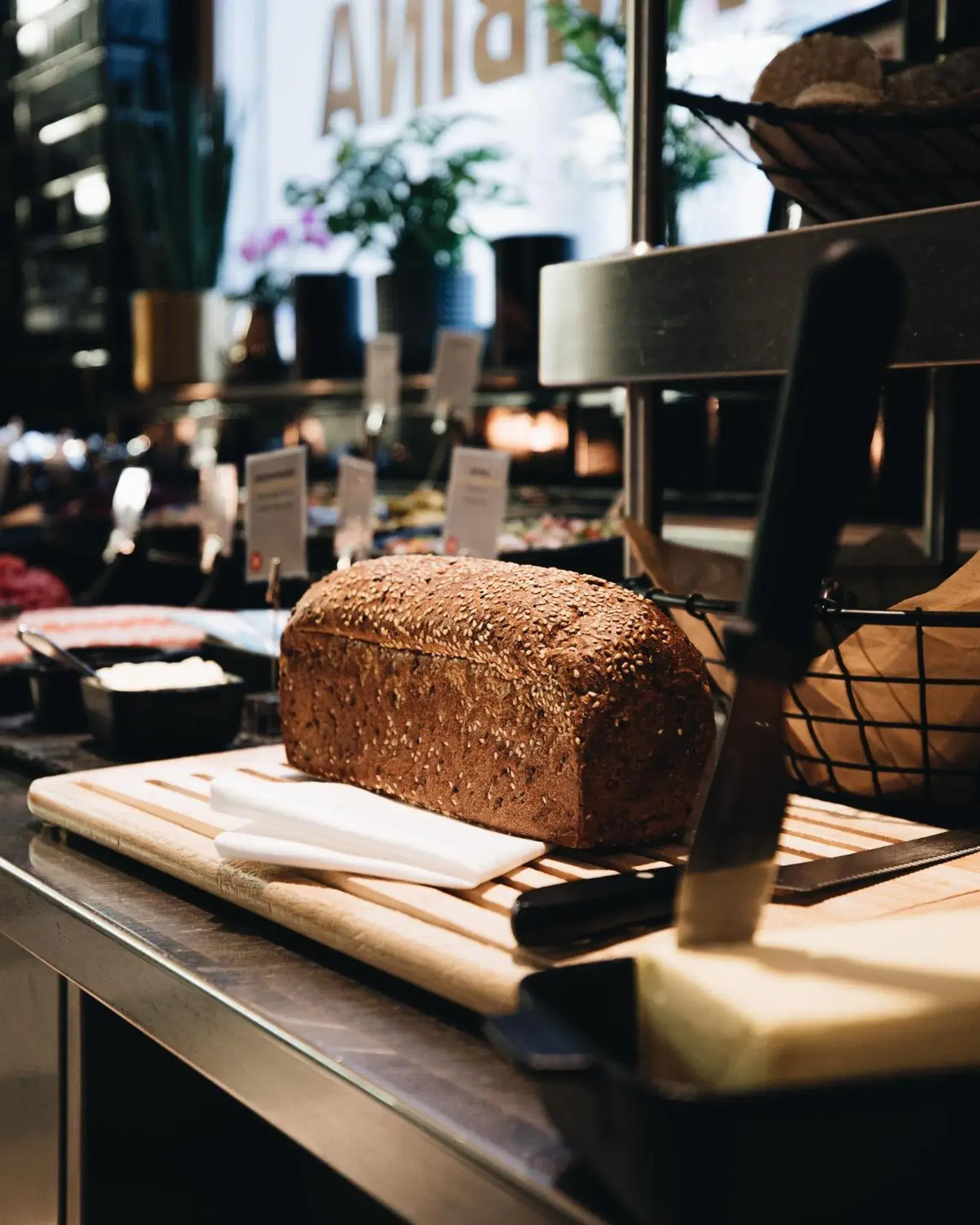 Buffet breakfast in Comfort Hotel Grand Central Buffet breakfast in Comfort Hotel Grand Central