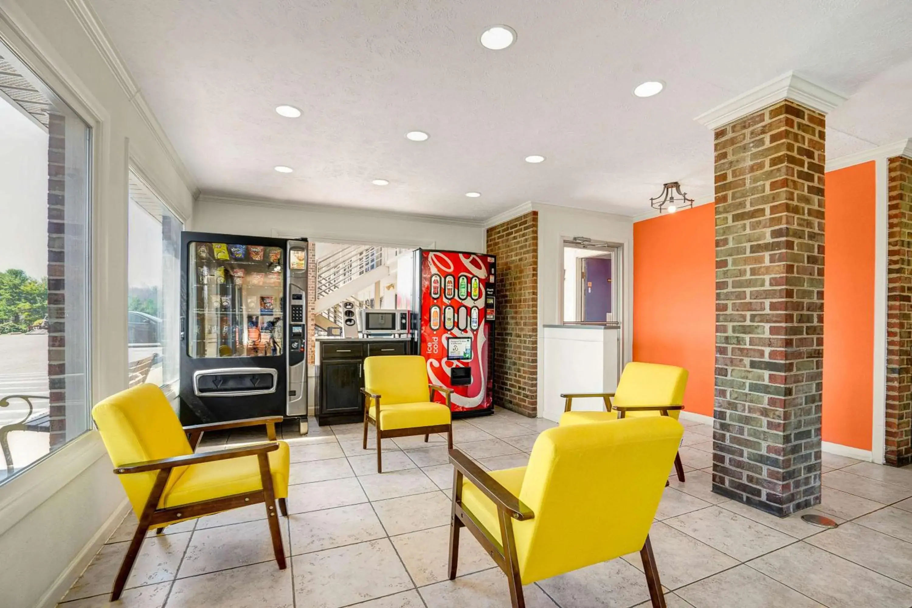 Lobby or reception, Seating Area in Motel 6-Hillsville, VA Lobby or reception, Seating Area in Motel 6-Hillsville, VA