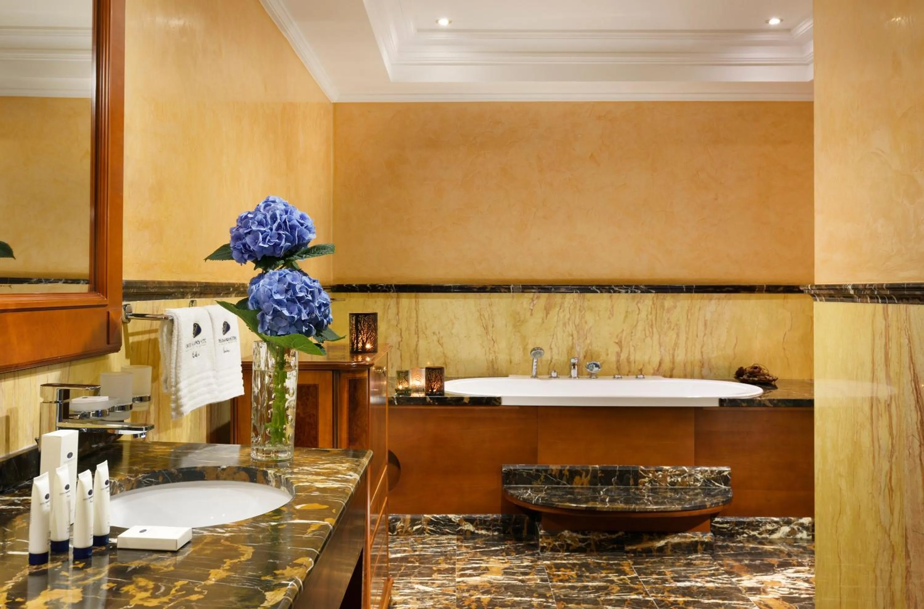 Bathroom in Swiss Diamond Hotel Prishtina