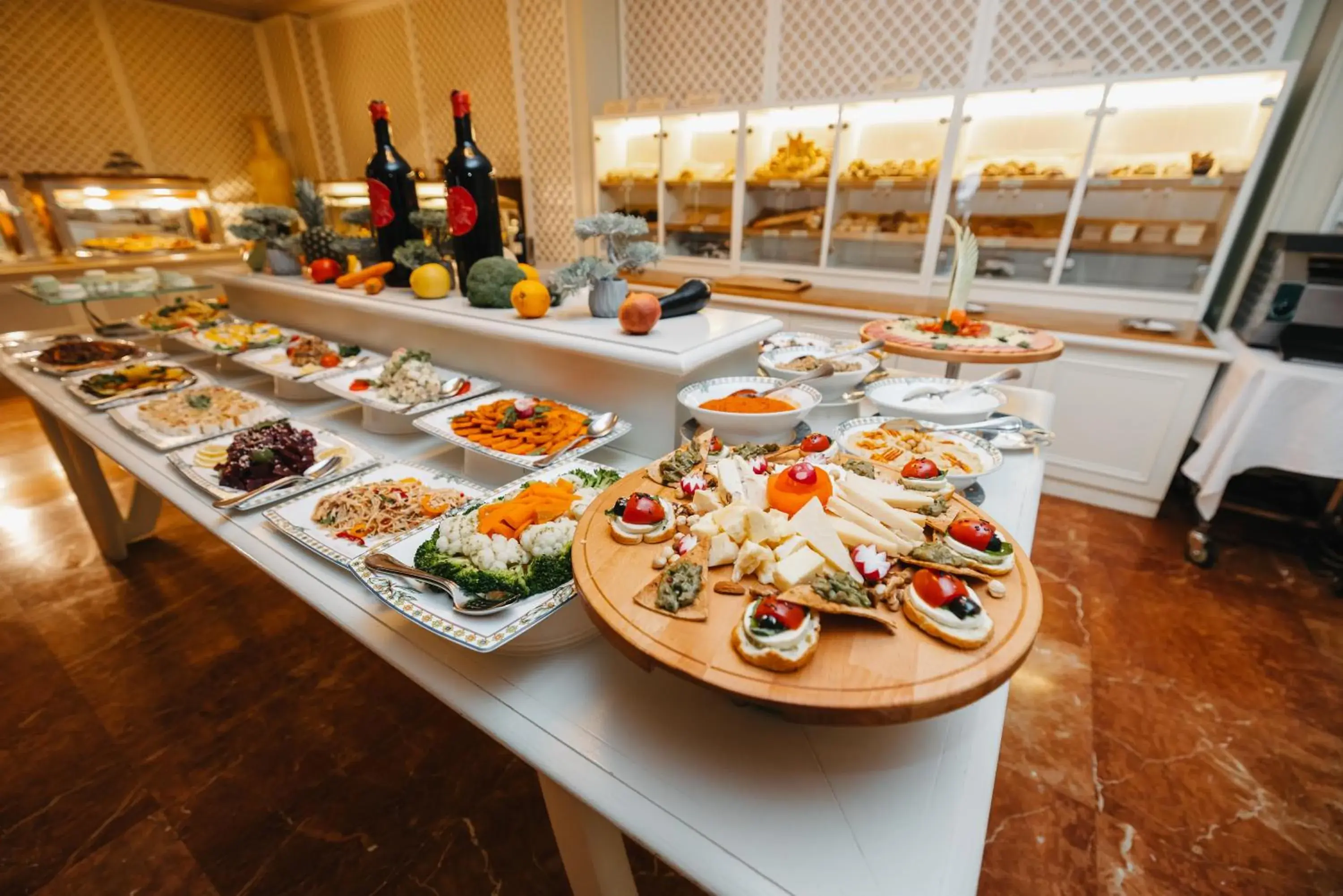 Buffet breakfast in Swiss Diamond Hotel Prishtina Buffet breakfast in Swiss Diamond Hotel Prishtina