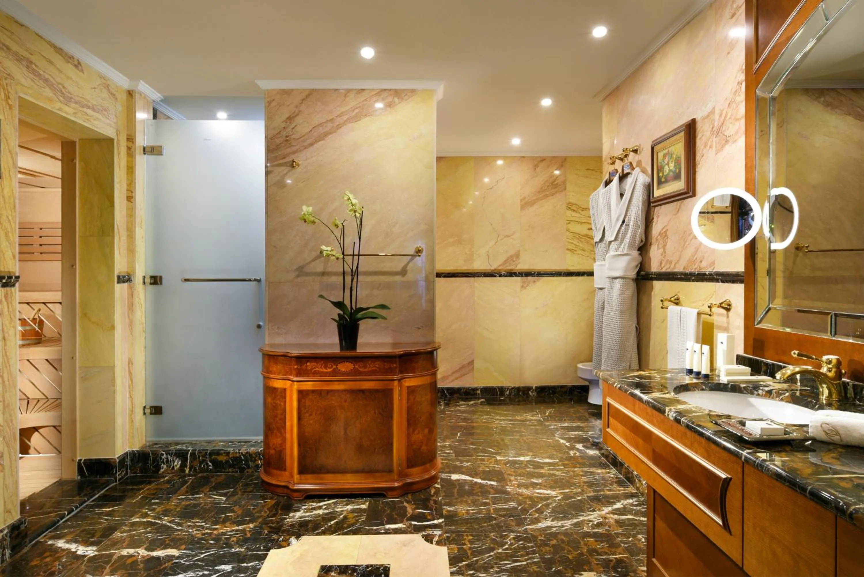 Bathroom in Swiss Diamond Hotel Prishtina