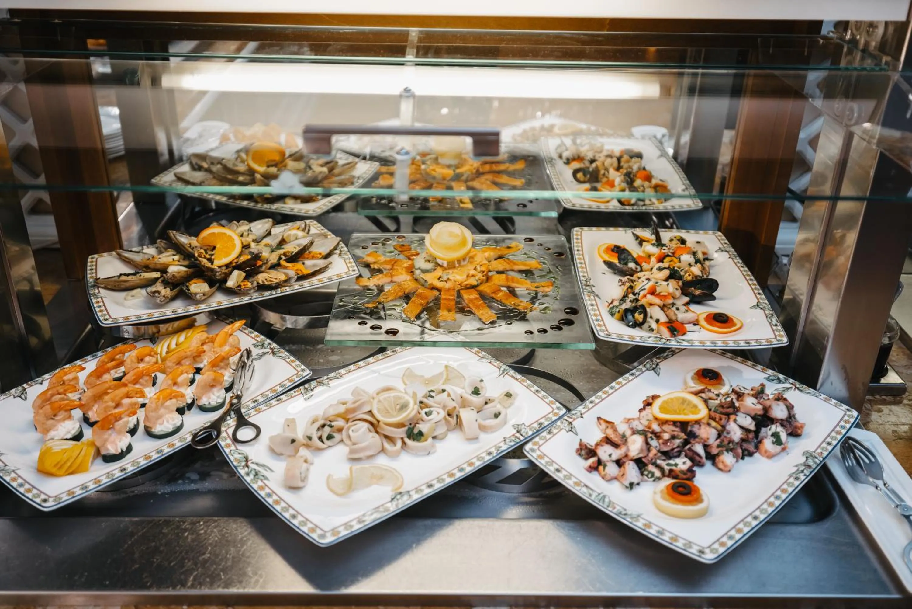 Buffet breakfast in Swiss Diamond Hotel Prishtina