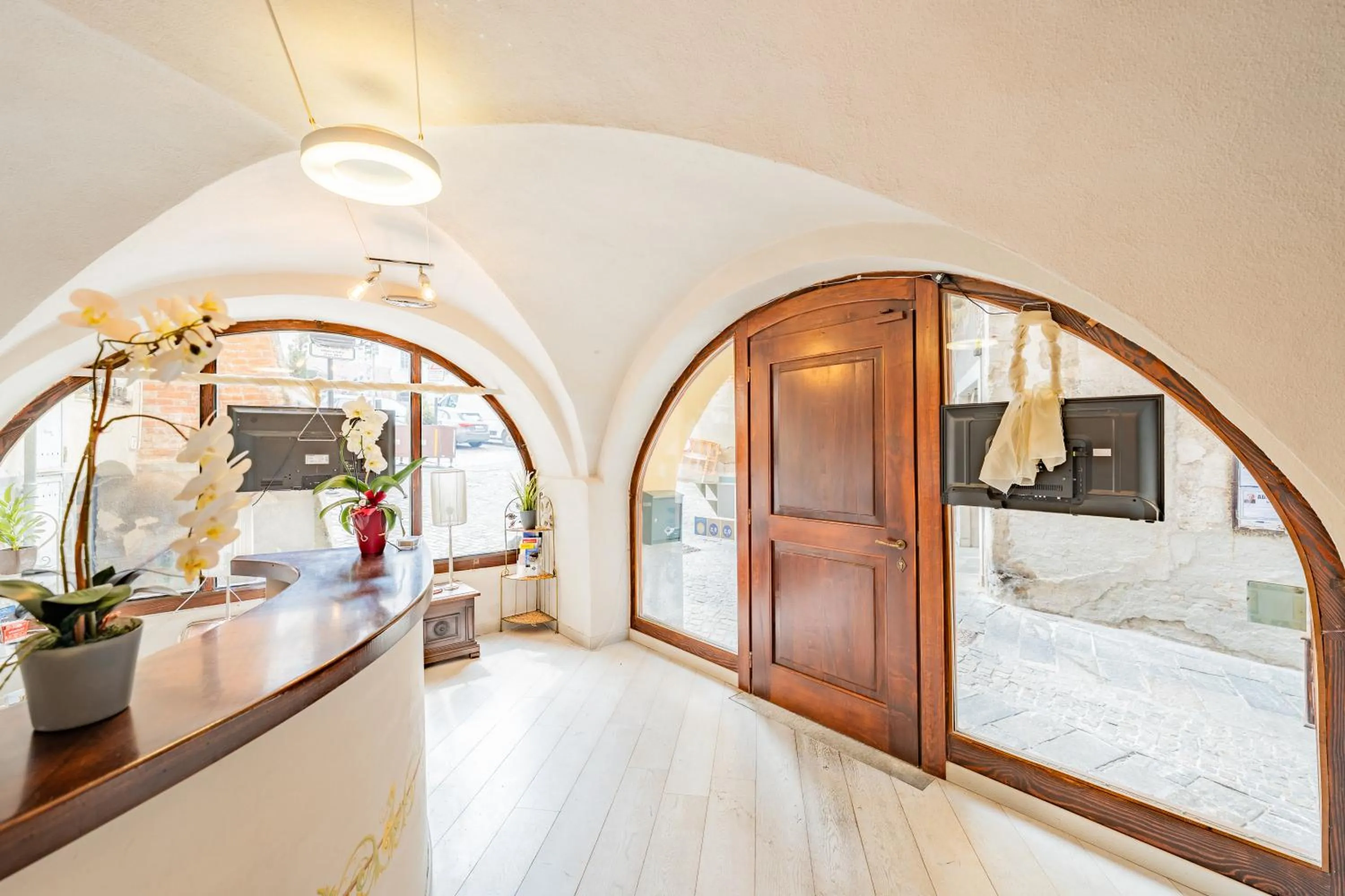 Lobby or reception, Bed in Antico Palazzo