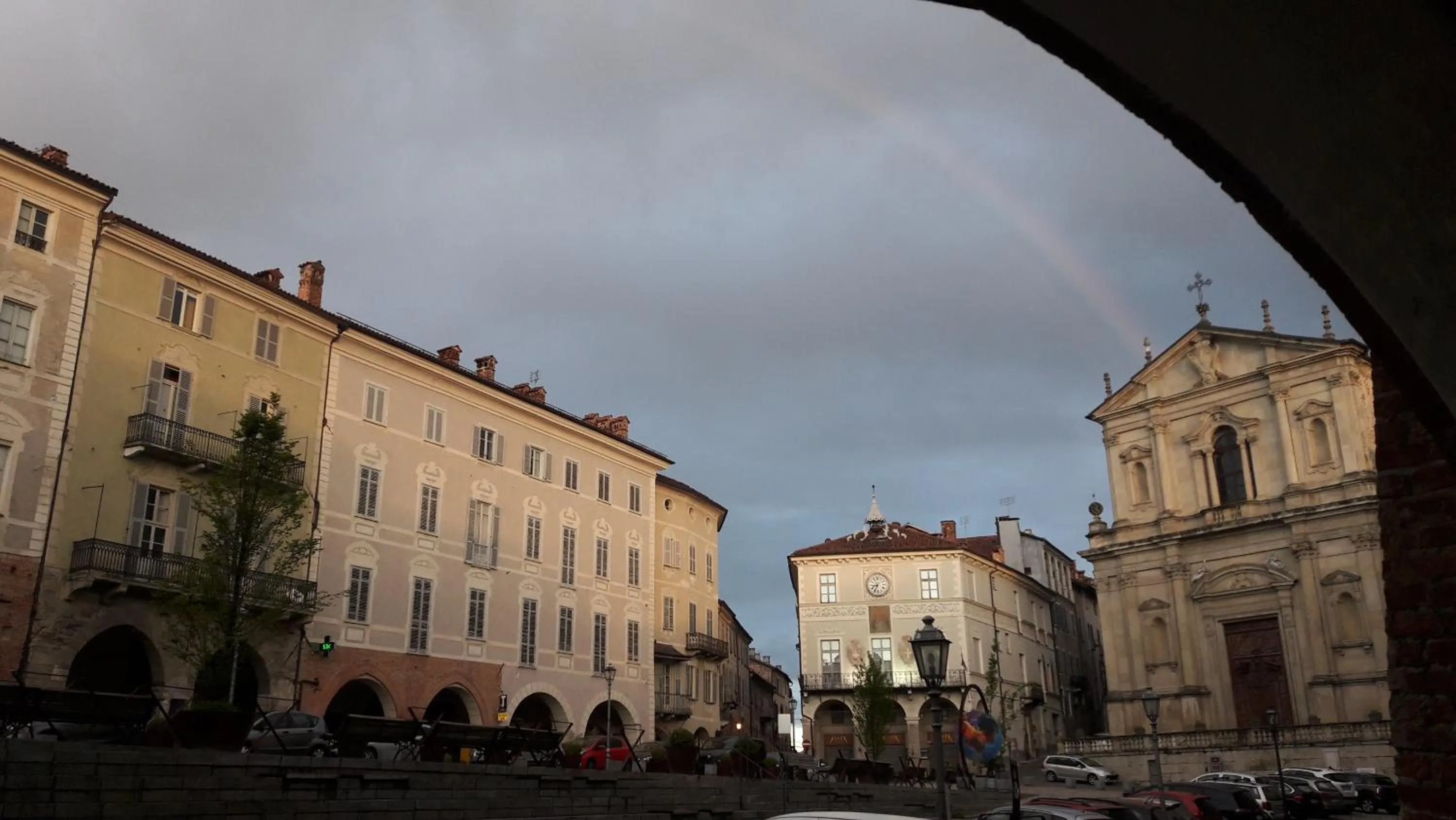 City view in Antico Palazzo