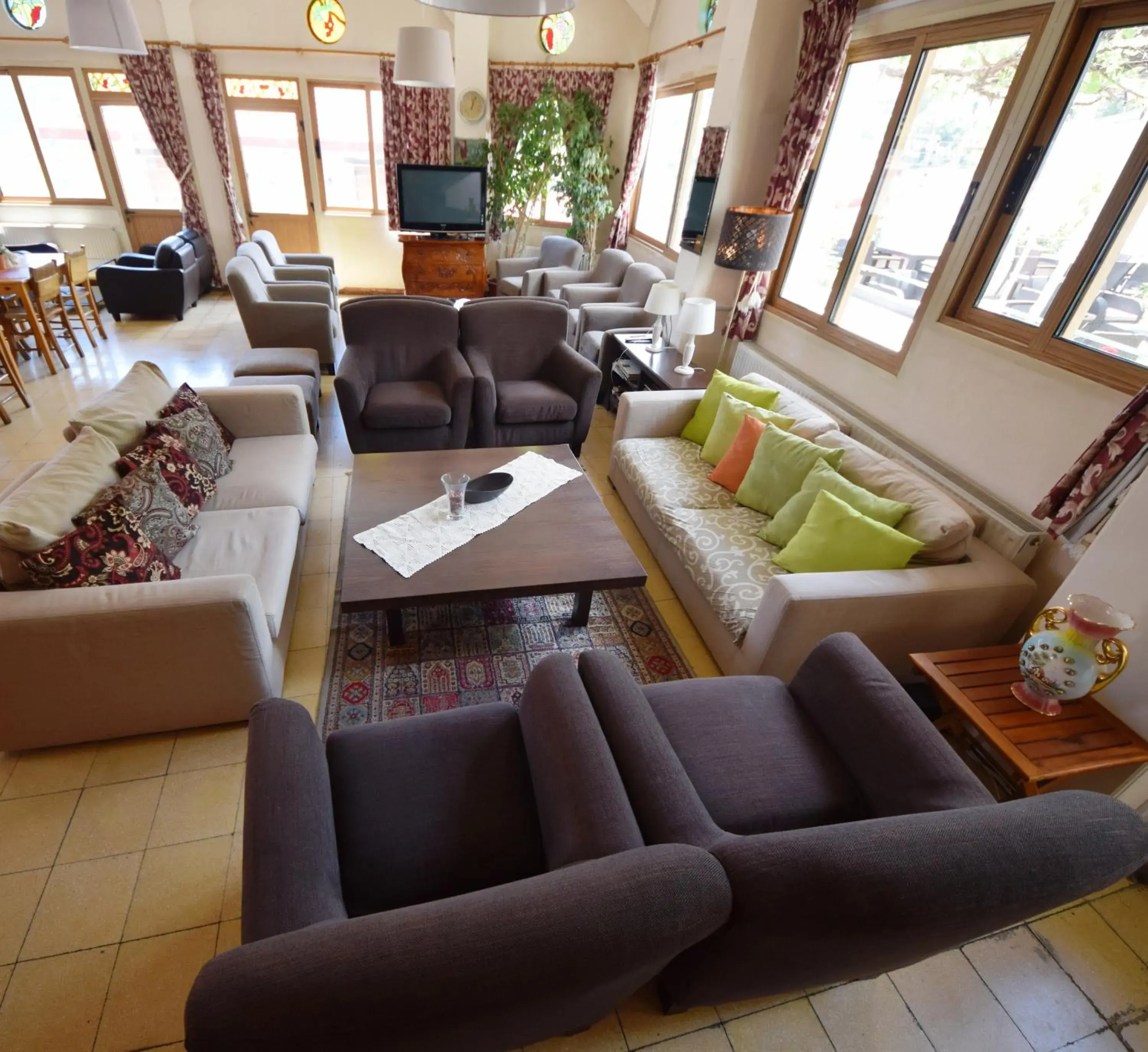 Living room in Christys Palace Hotel Living room in Christys Palace Hotel