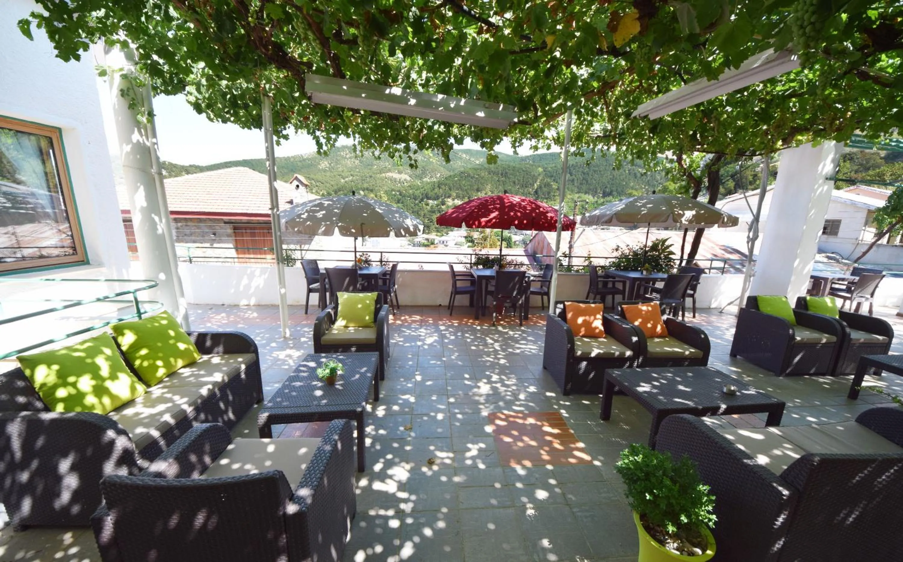 Garden view in Christys Palace Hotel