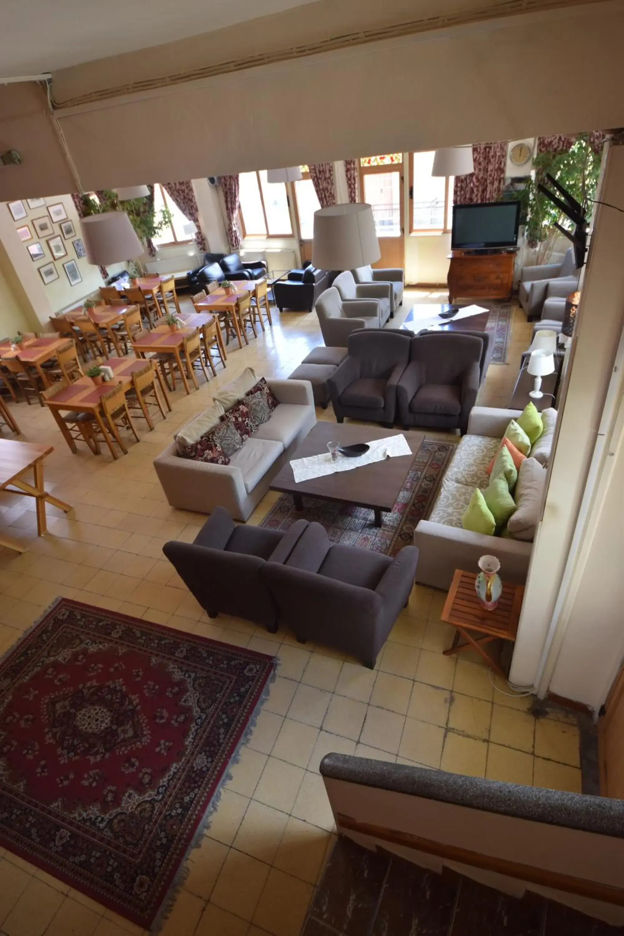 Living room in Christys Palace Hotel Living room in Christys Palace Hotel