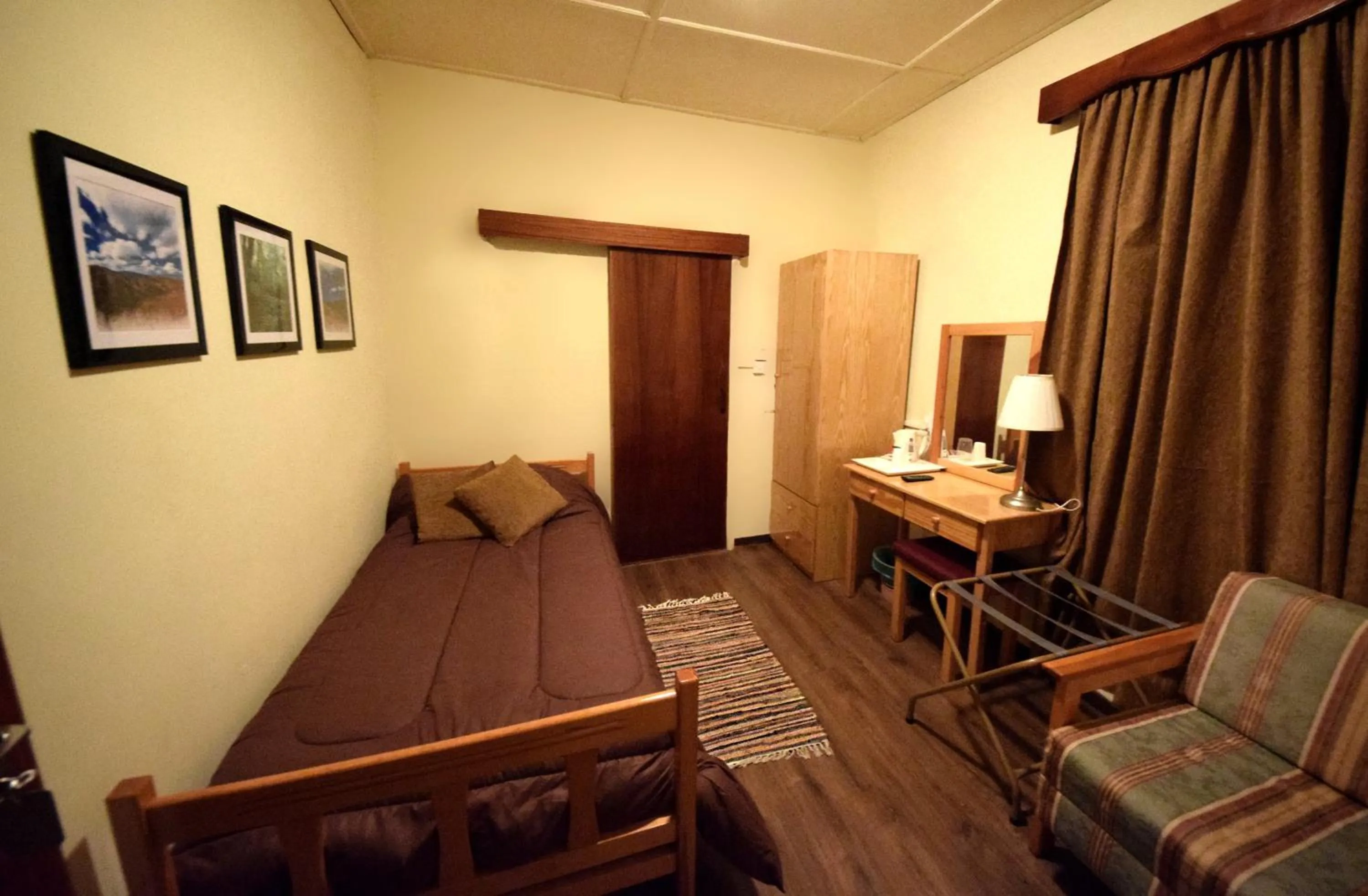 Bed in Christys Palace Hotel