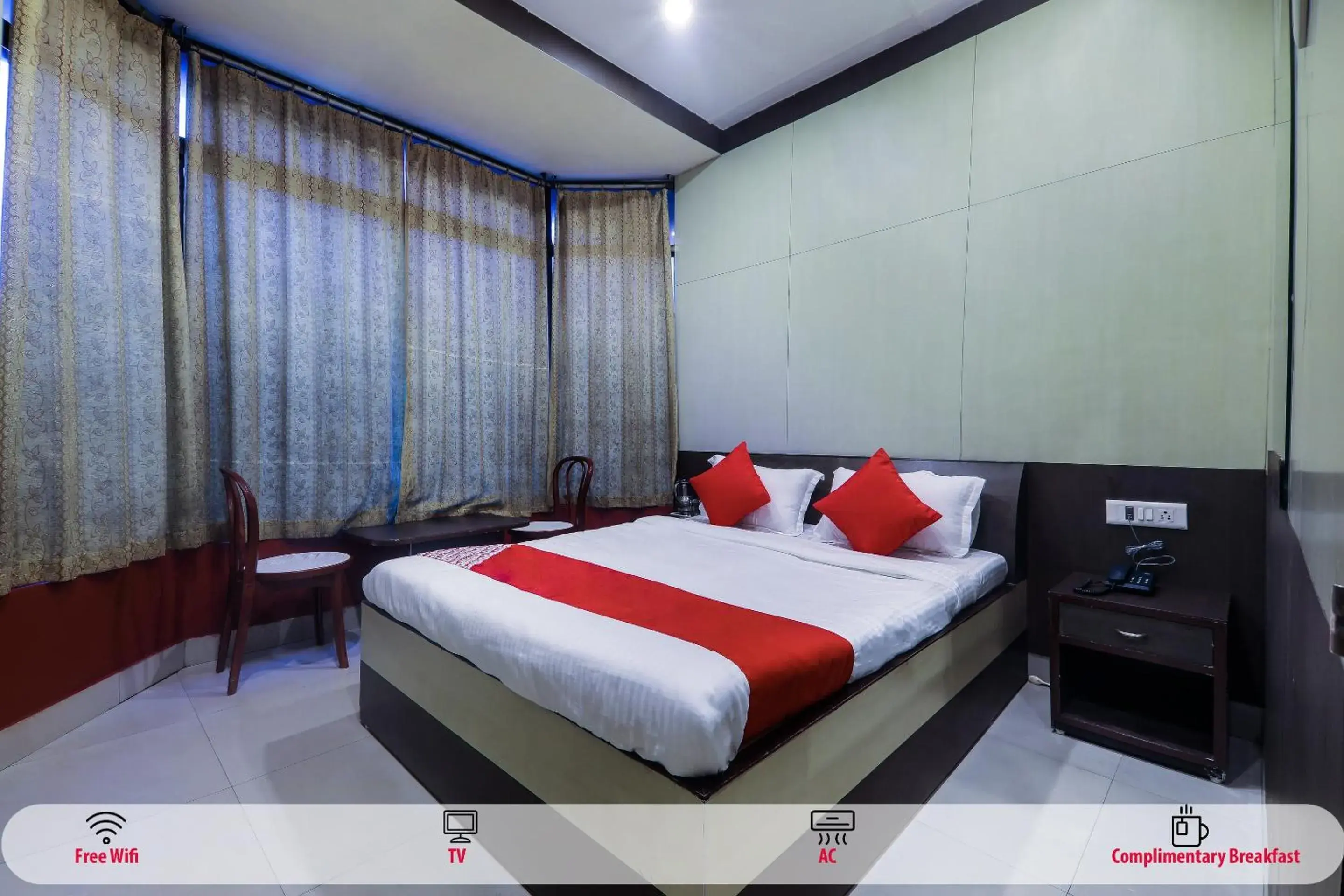 Standard Double Room - single occupancy in Hotel O Golden Peak Standard Double Room - single occupancy in Hotel O Golden Peak