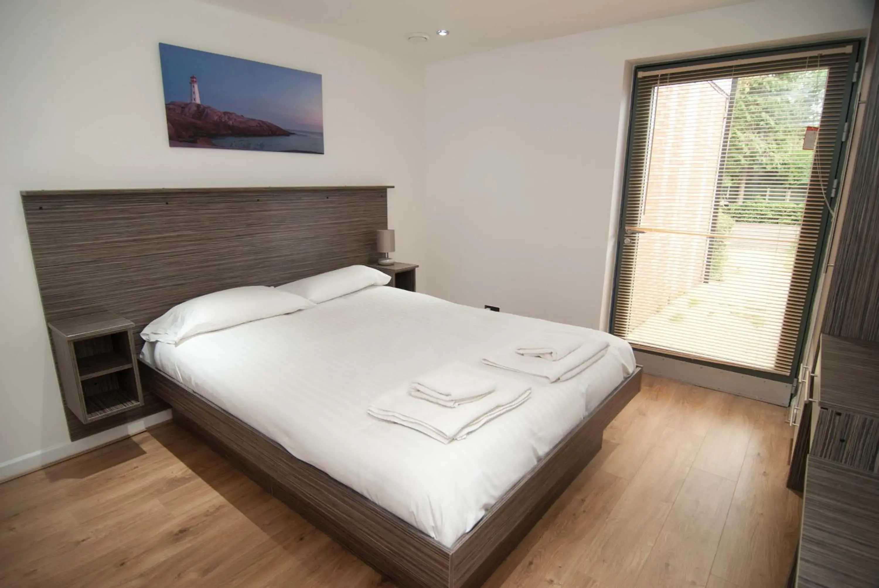 Bedroom, Bed in Southampton Serviced Apartments Bedroom, Bed in Southampton Serviced Apartments
