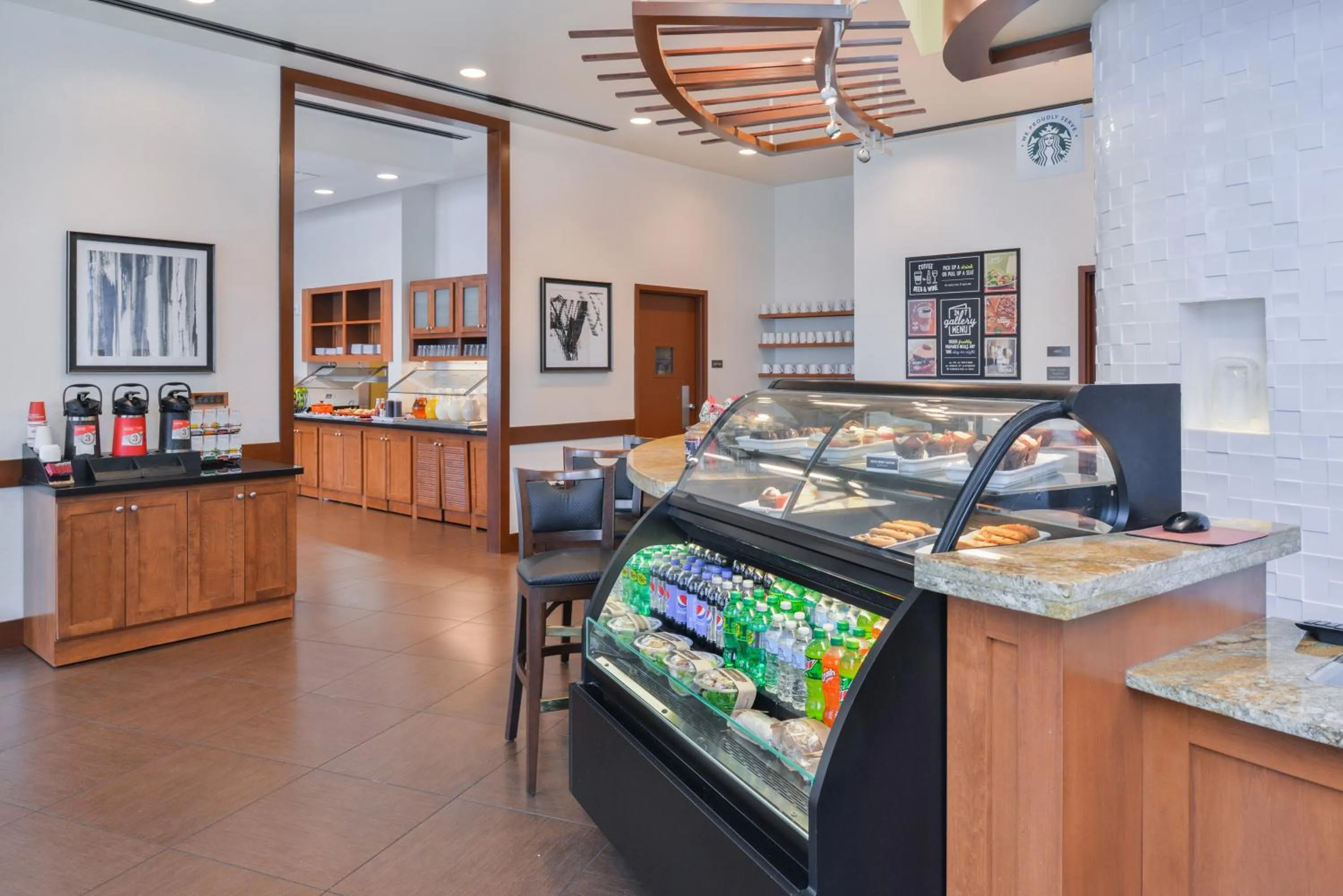 Restaurant/places to eat in Hyatt Place Herndon Dulles Airport - East