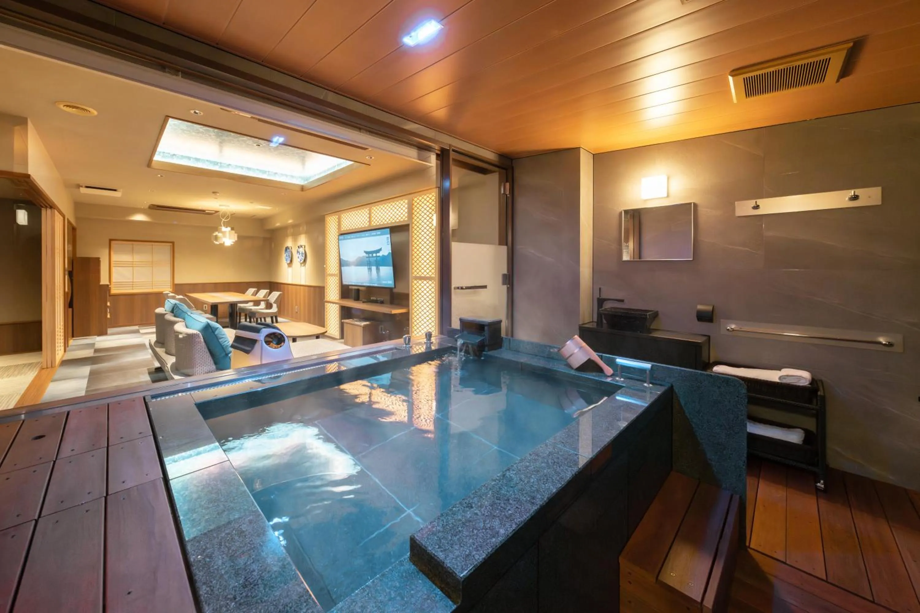 Bathroom in Kinsuikan