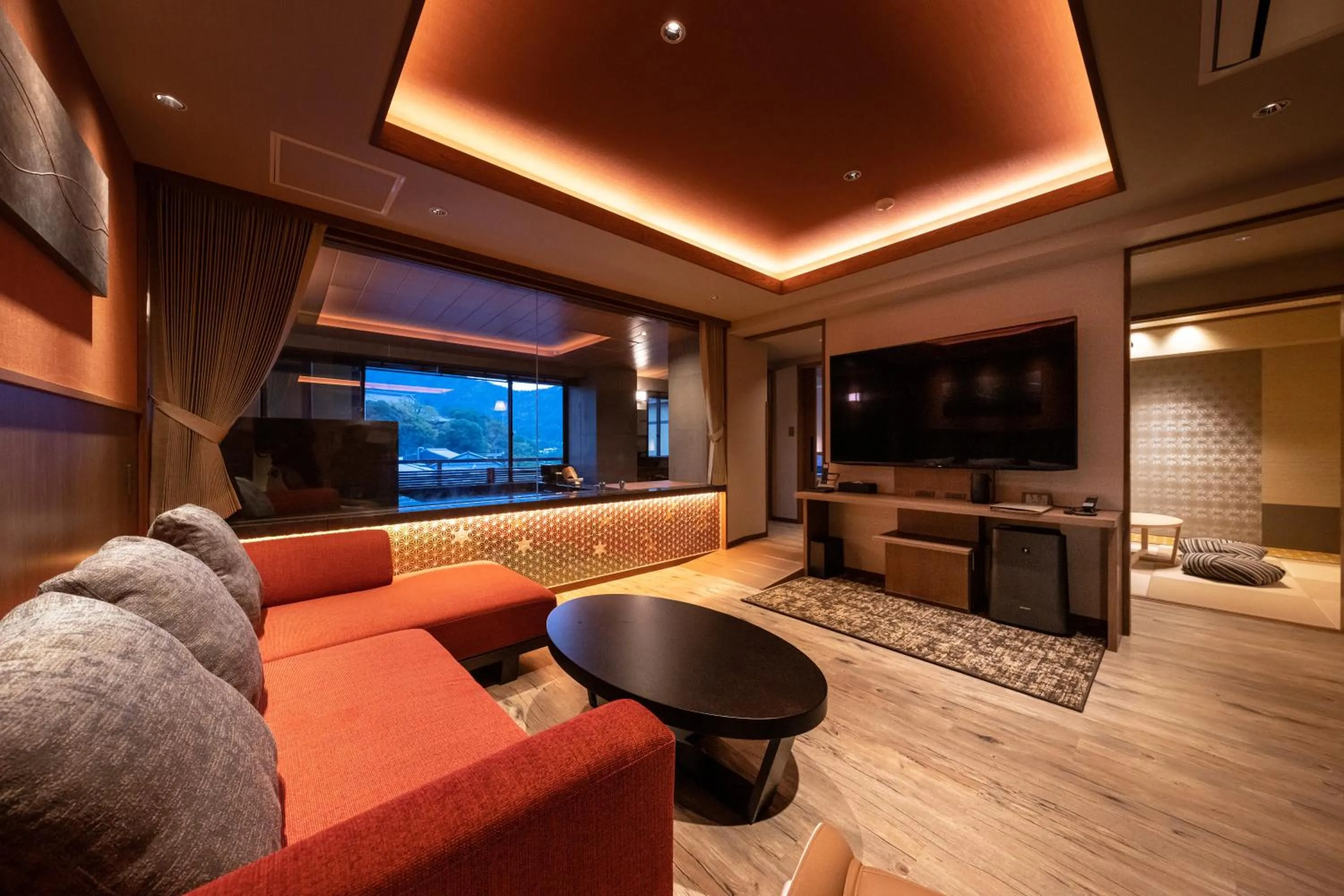 Photo of the whole room in Kinsuikan