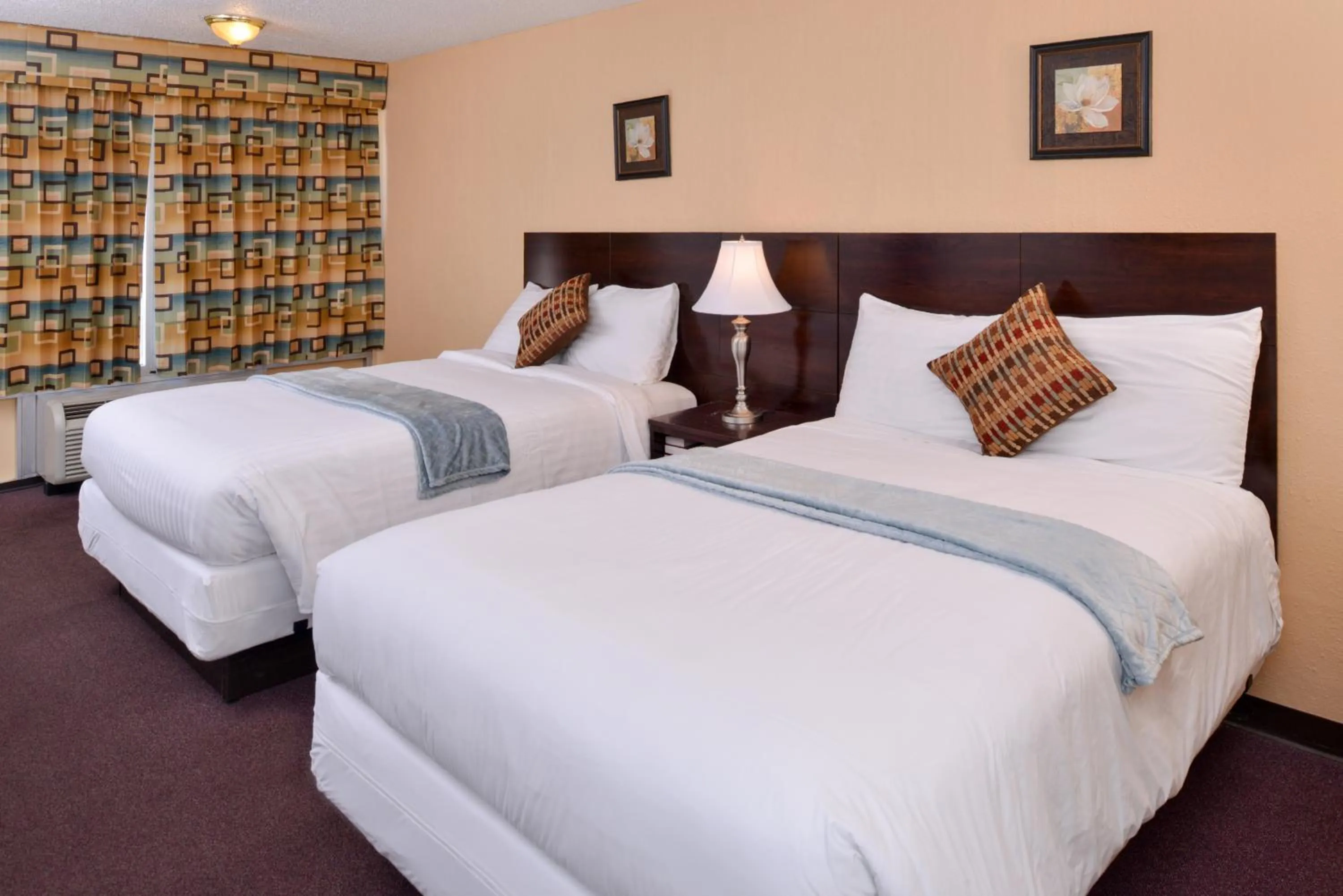 Bedroom, Bed in Red Carpet Inn Battleboro