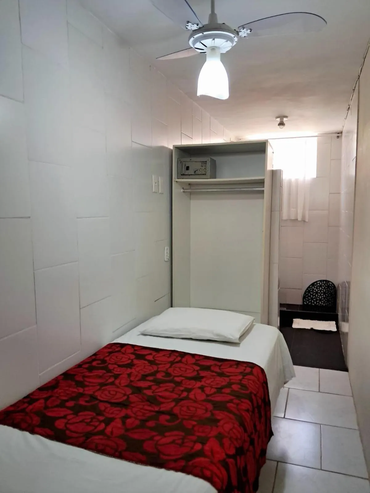 Bed in Hotel Pousada Acácia da Barra