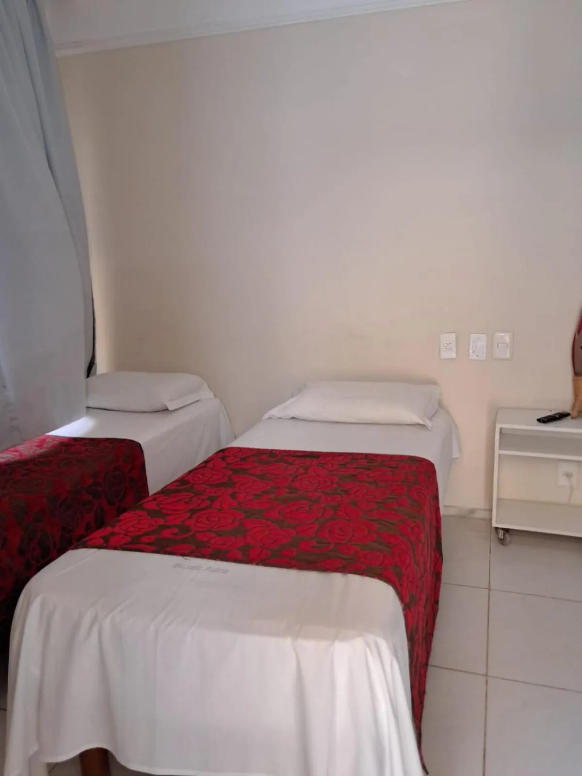 Bed in Hotel Pousada Acácia da Barra