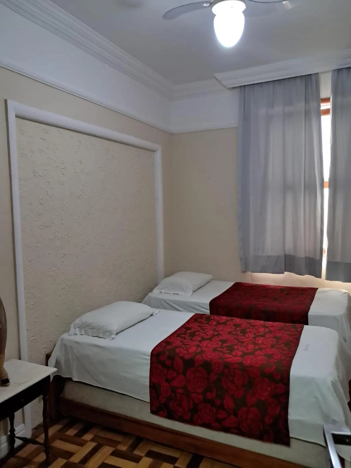 Bed in Hotel Pousada Acácia da Barra