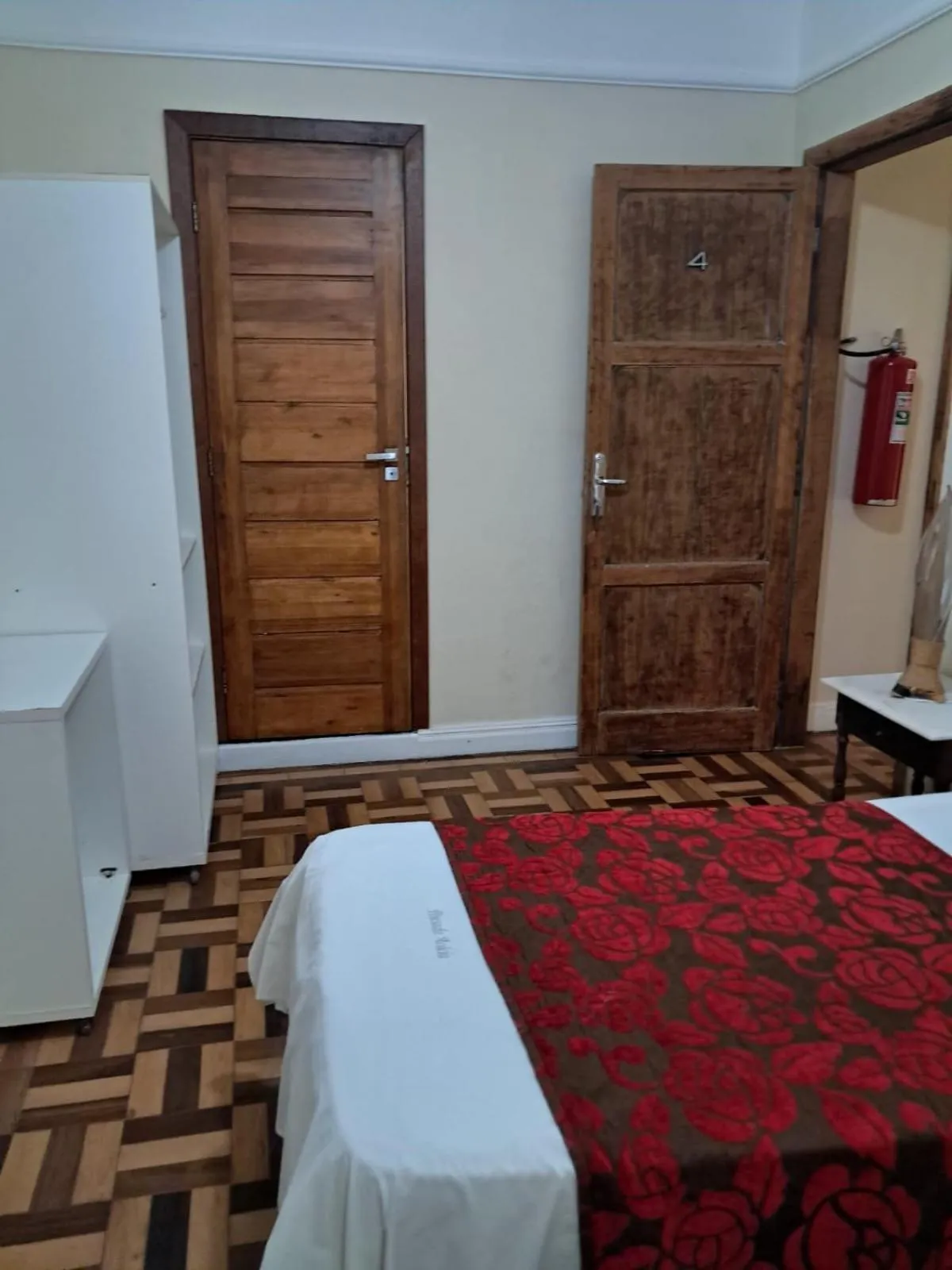 Bed in Hotel Pousada Acácia da Barra