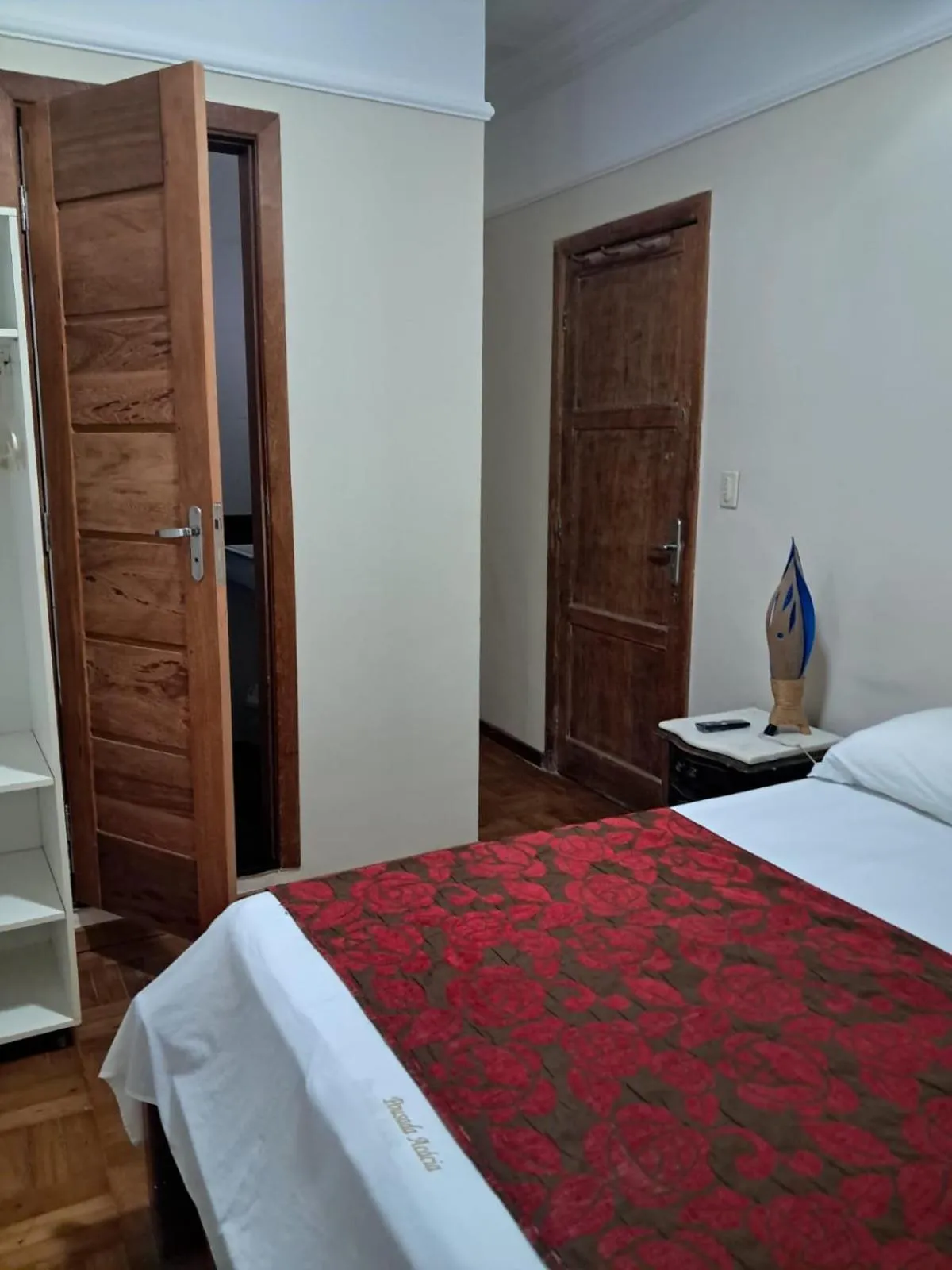 Bed in Hotel Pousada Acácia da Barra