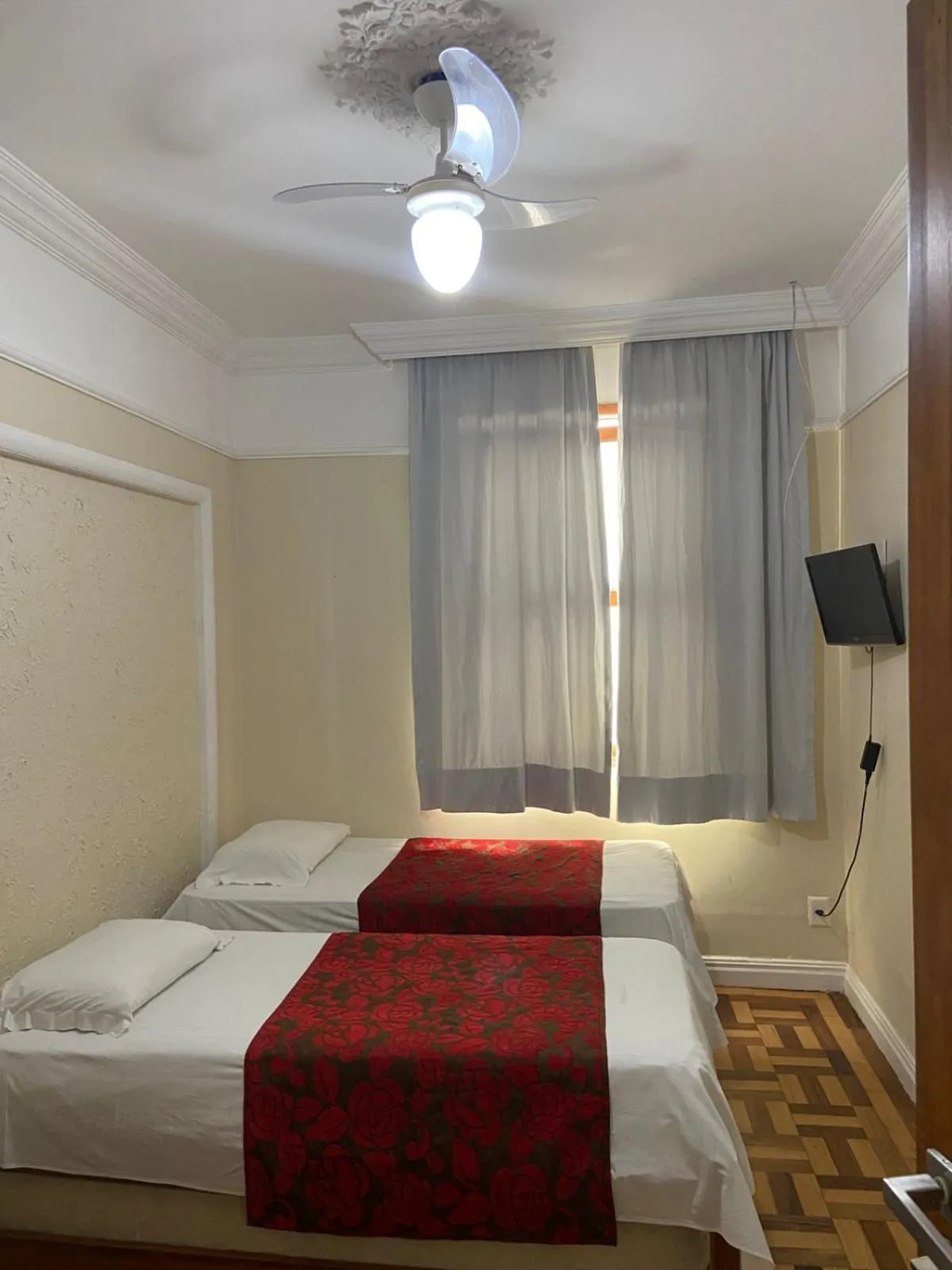 Bed in Hotel Pousada Acácia da Barra