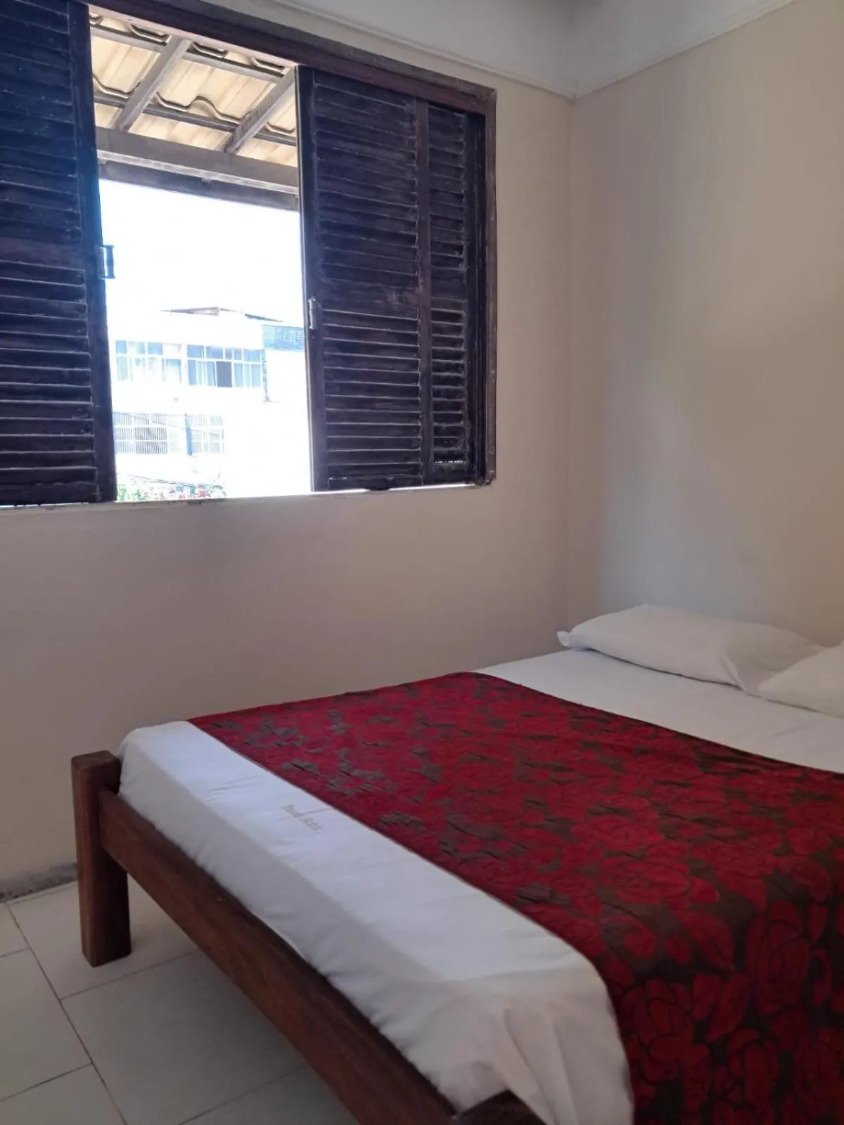 Bed in Hotel Pousada Acácia da Barra