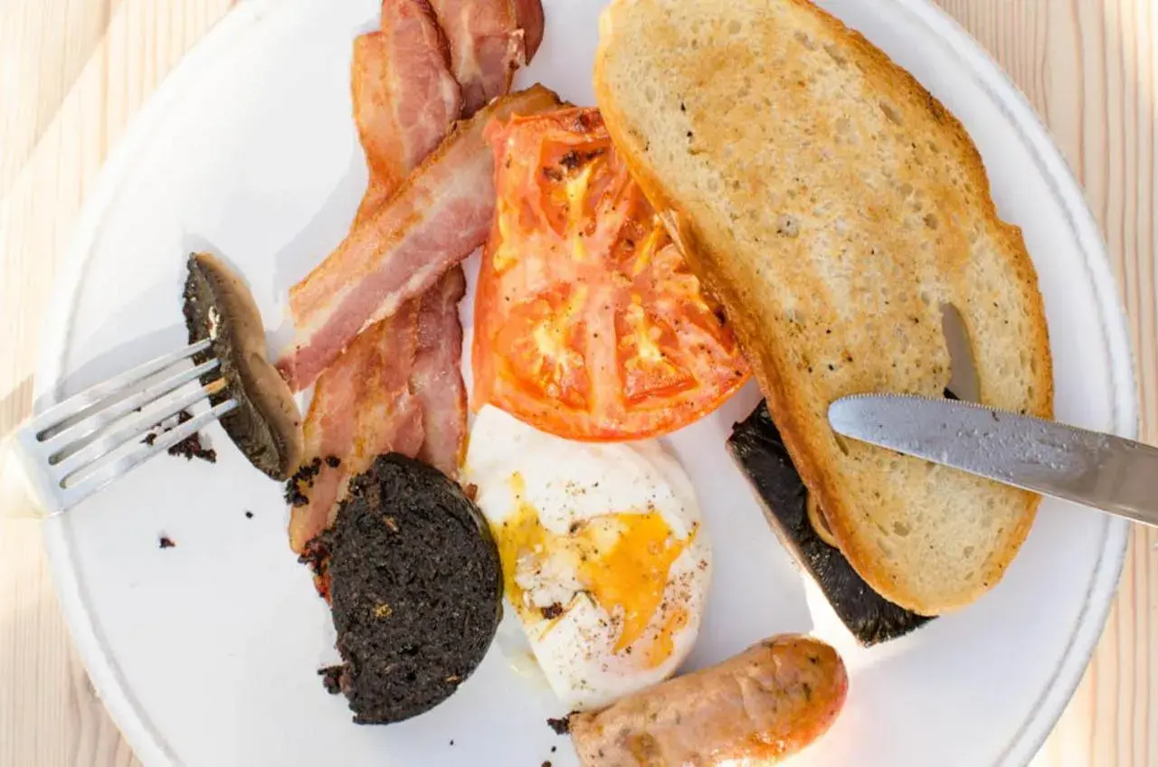 Food close-up in The Dog At Wingham Food close-up in The Dog At Wingham