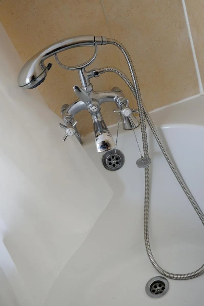 Shower in The Dog At Wingham