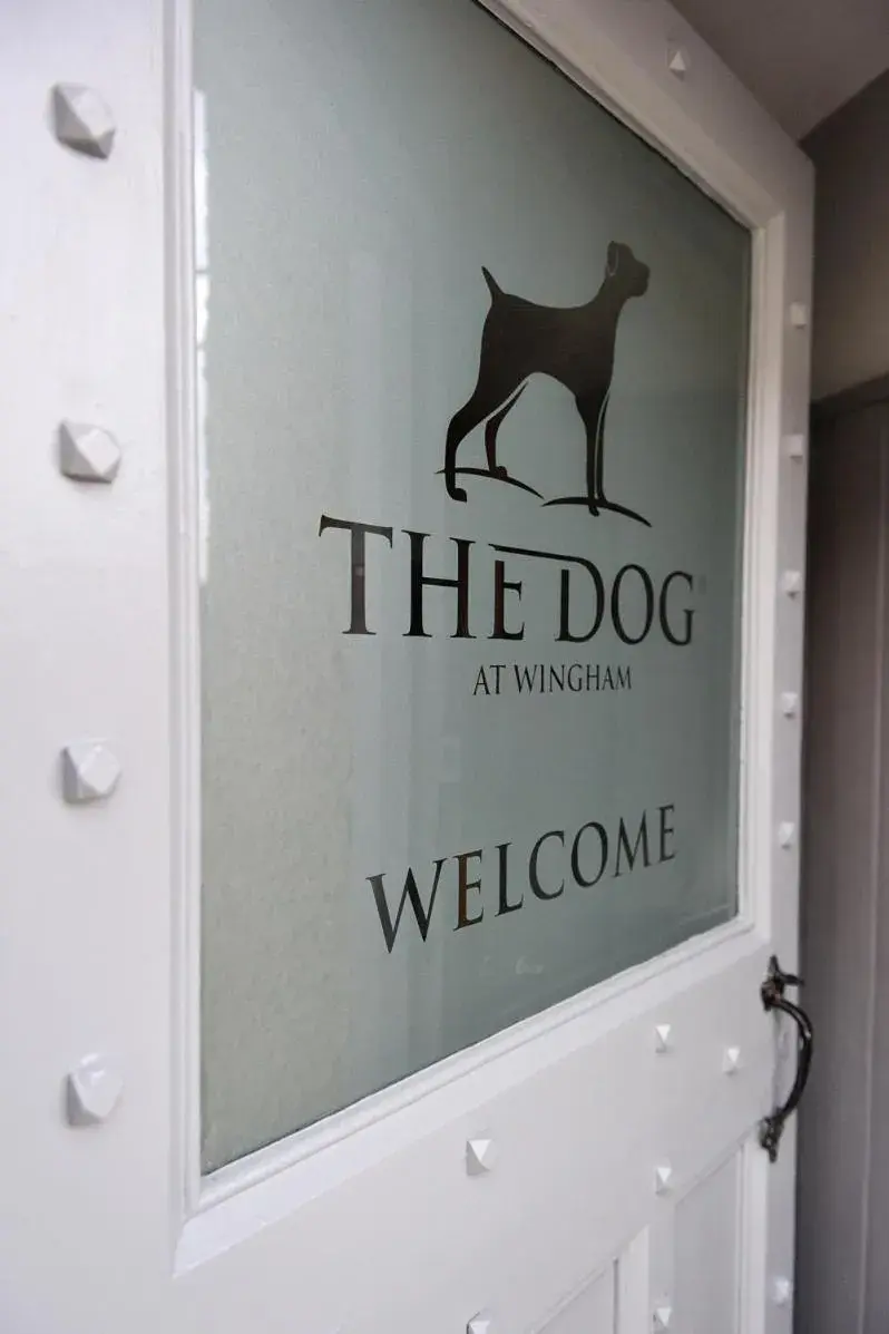 Facade/entrance in The Dog At Wingham Facade/entrance in The Dog At Wingham