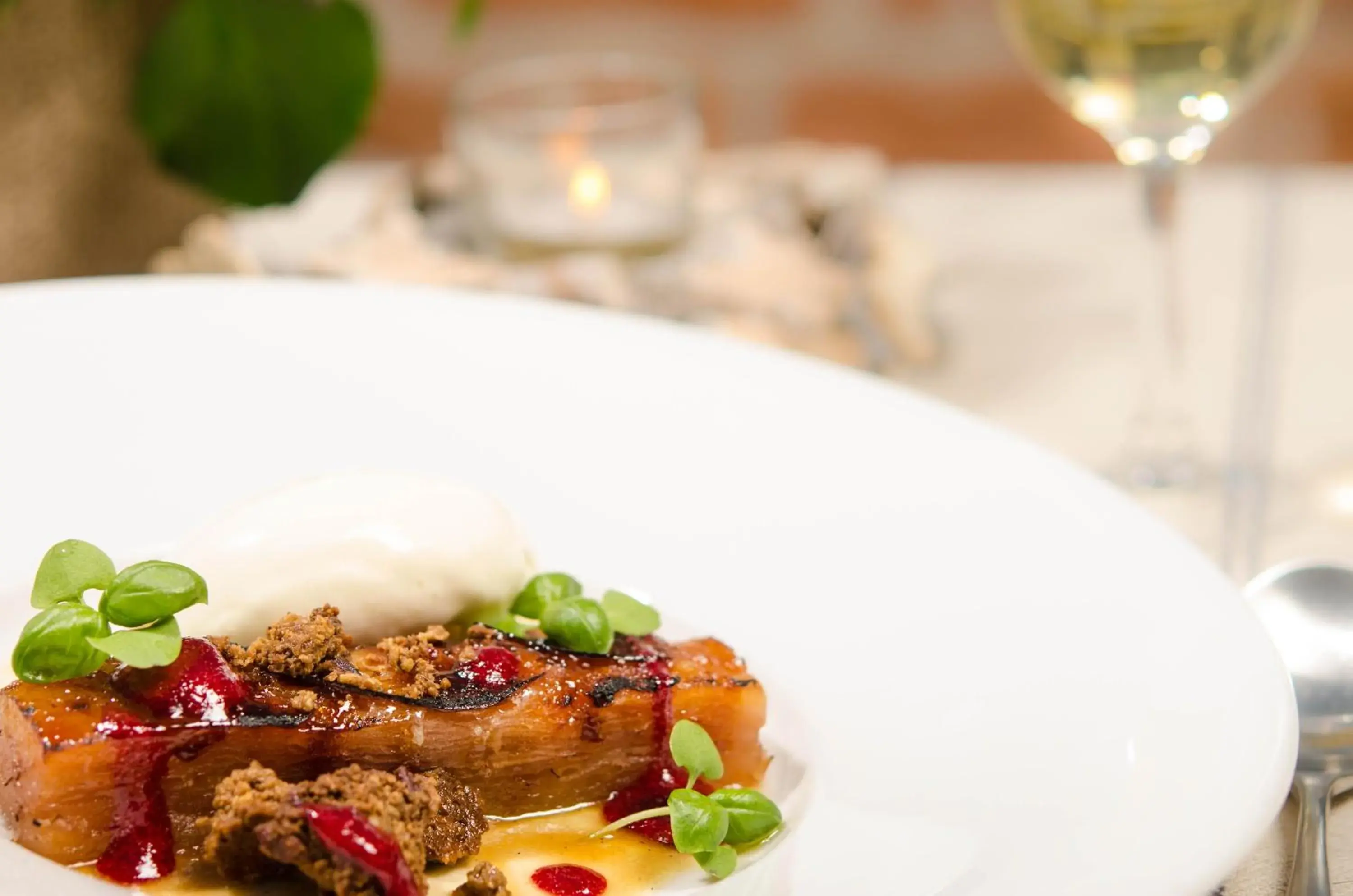 Food close-up in The Dog At Wingham Food close-up in The Dog At Wingham