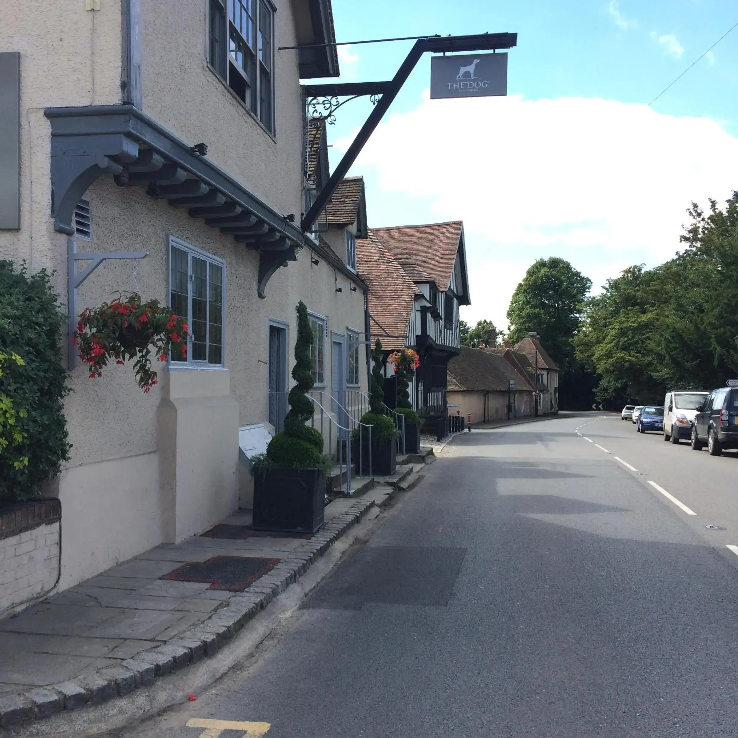 Facade/entrance in The Dog At Wingham Facade/entrance in The Dog At Wingham