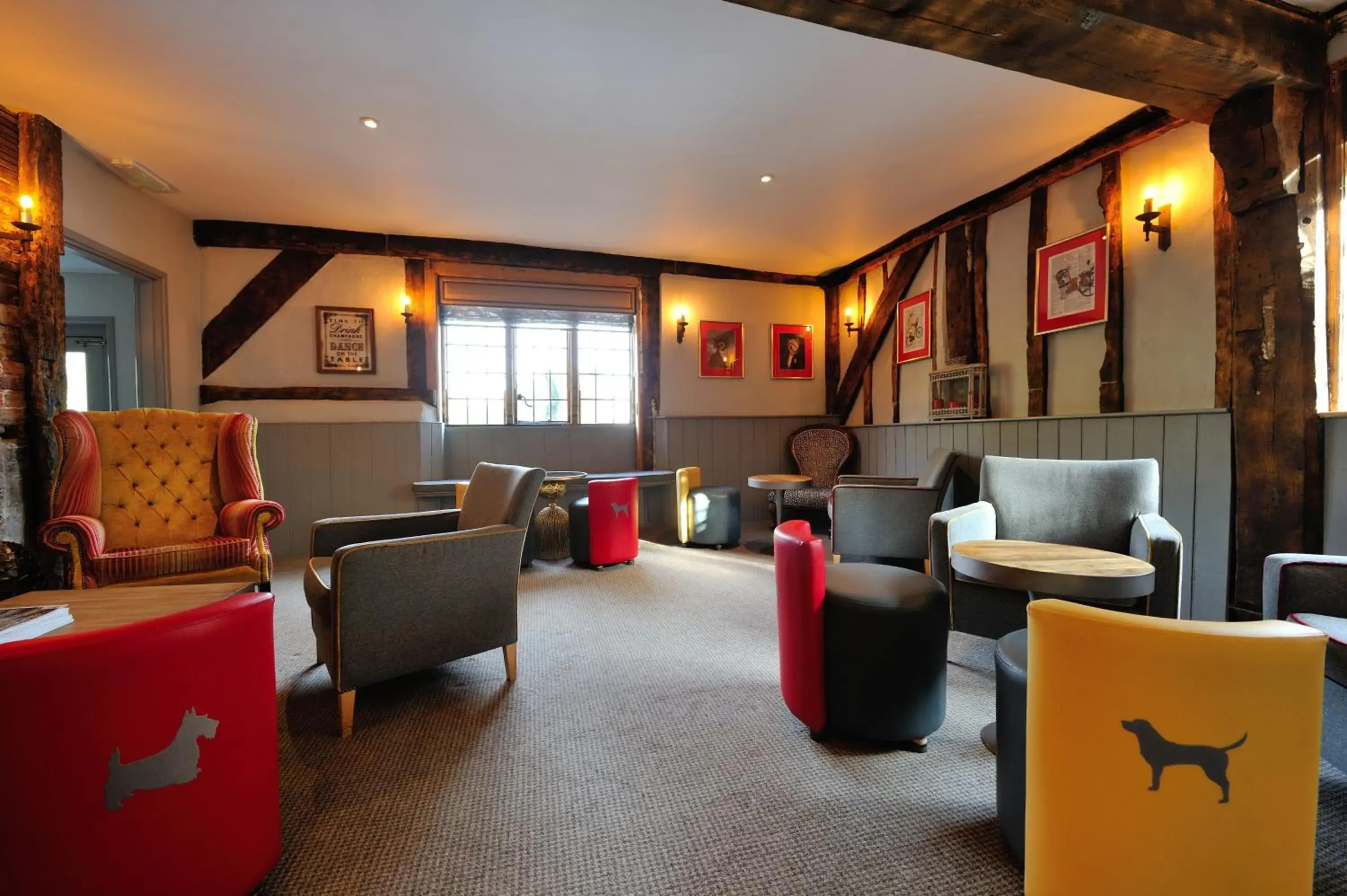 Lounge or bar in The Dog At Wingham Lounge or bar in The Dog At Wingham