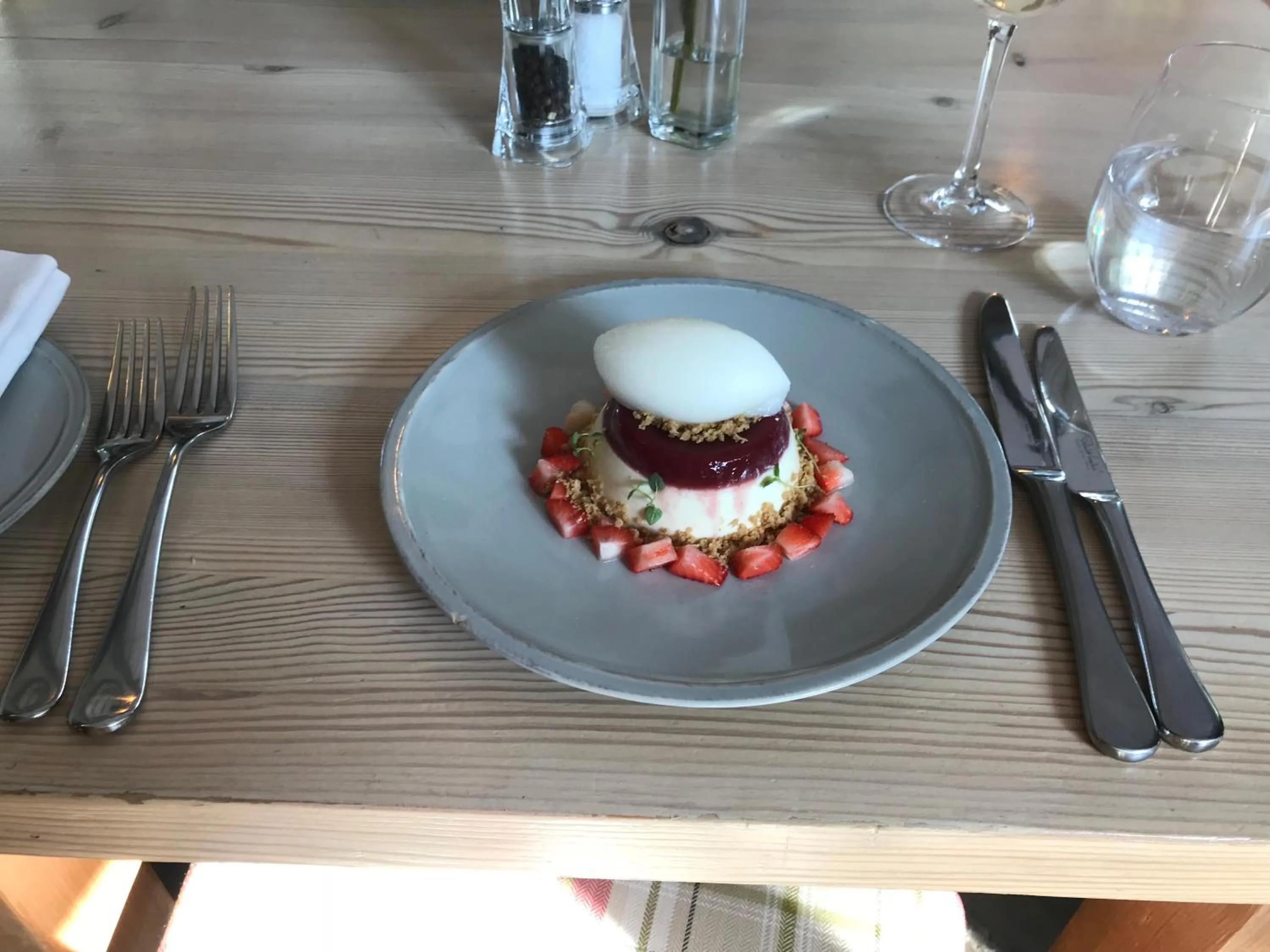 Lunch in The Dog At Wingham