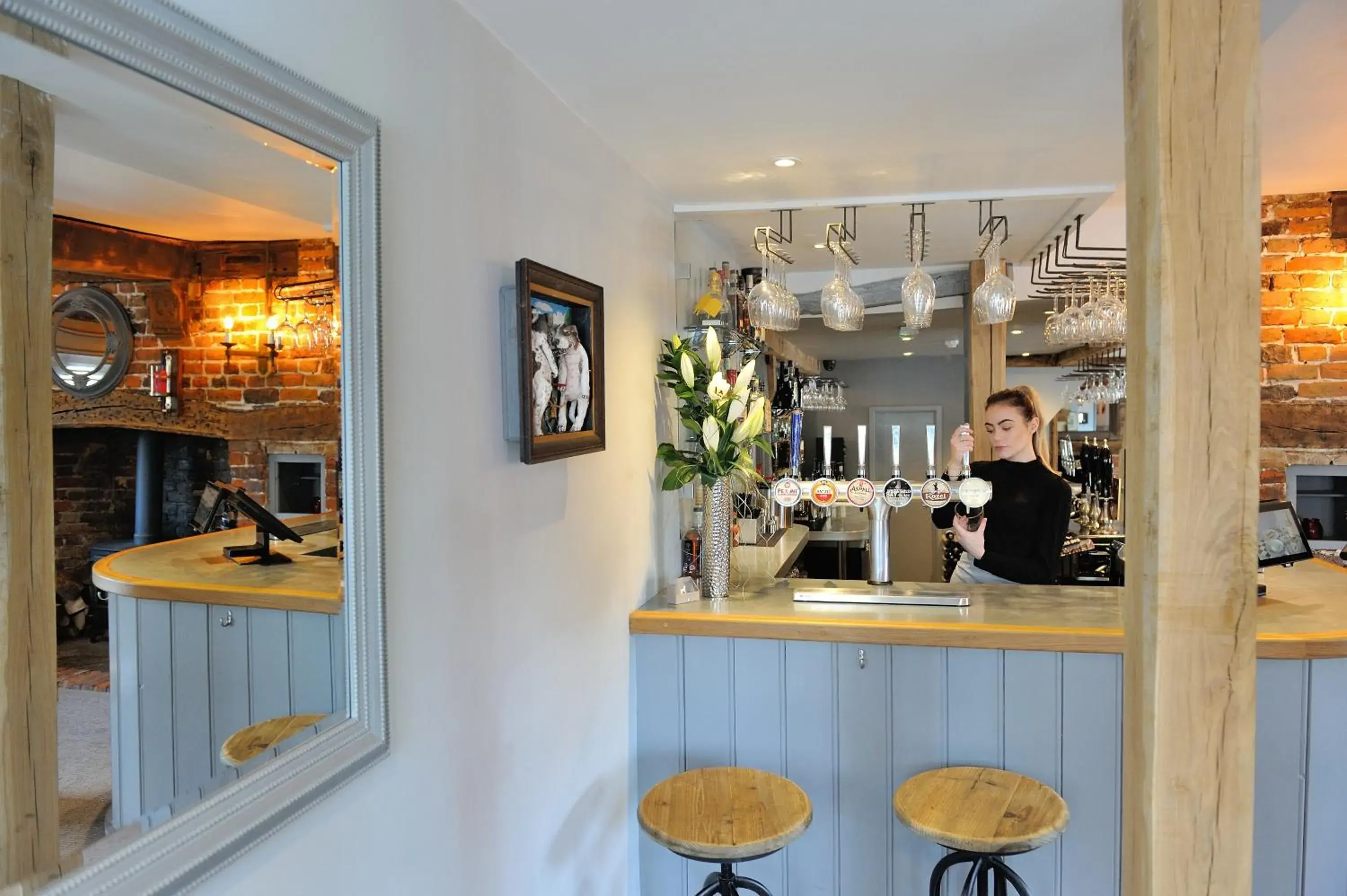 Lounge or bar in The Dog At Wingham Lounge or bar in The Dog At Wingham