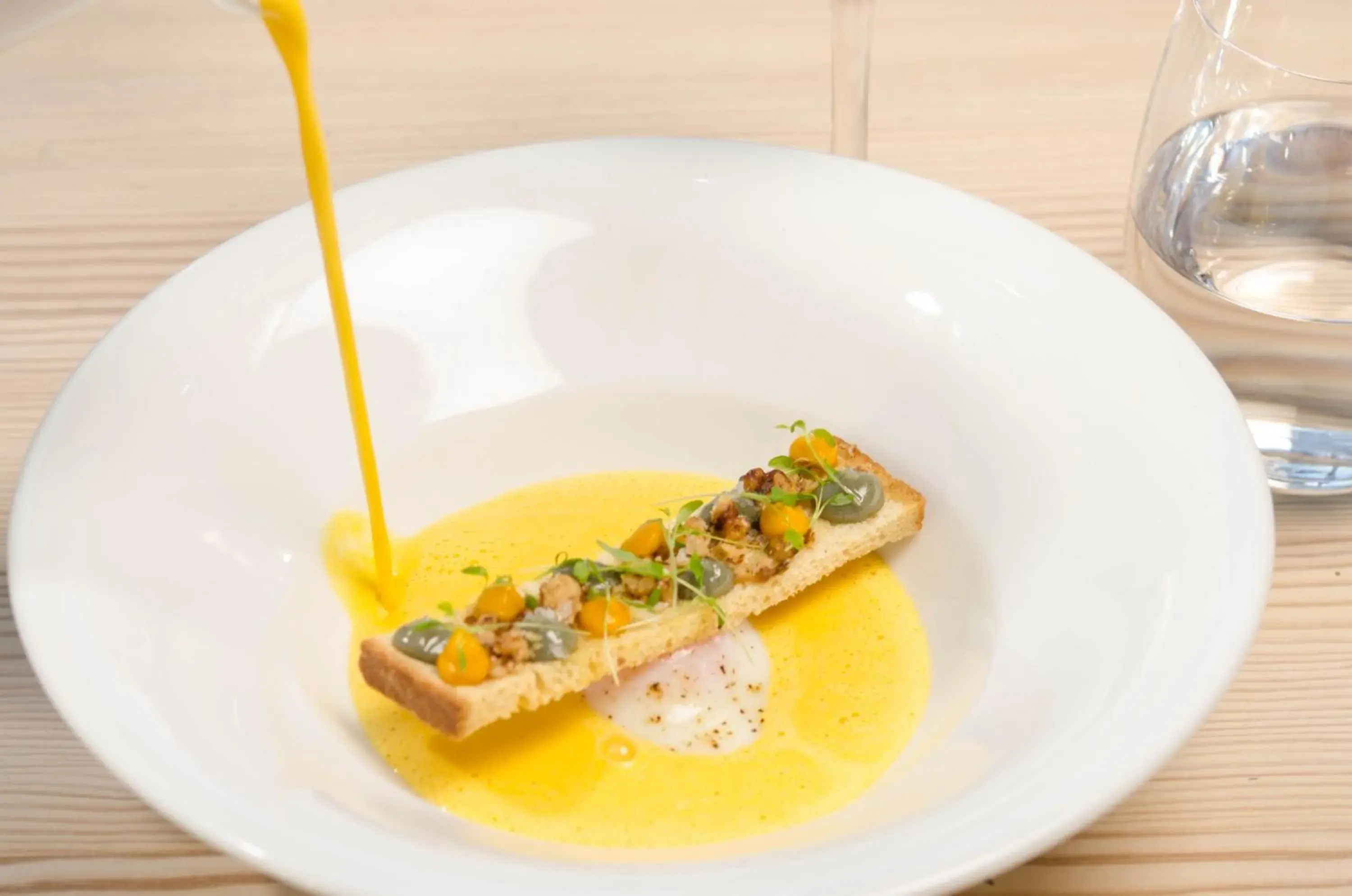 Food close-up in The Dog At Wingham Food close-up in The Dog At Wingham